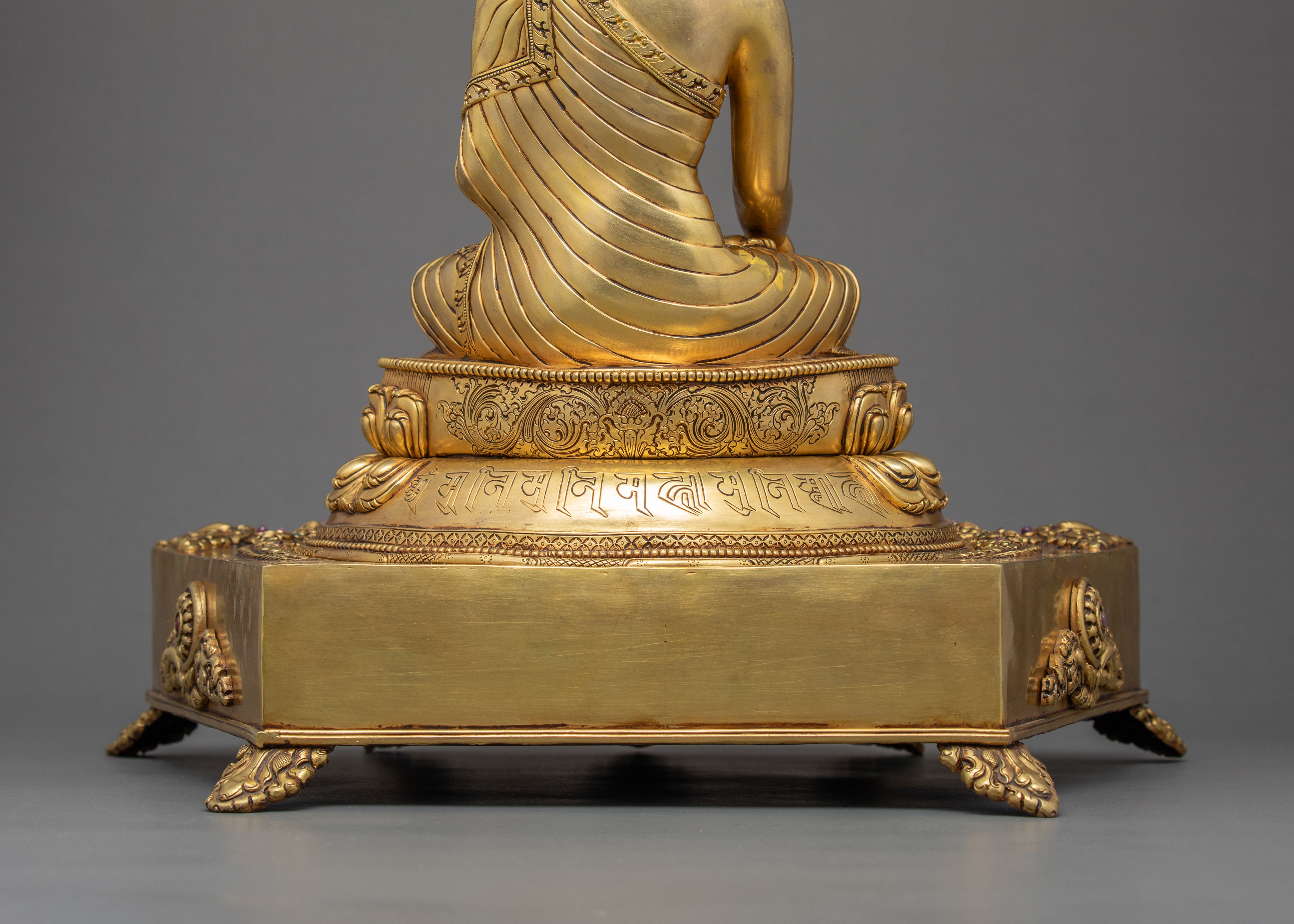 Shakyamuni Buddha Sculpture | Traditional Himalayan Art of Nepal