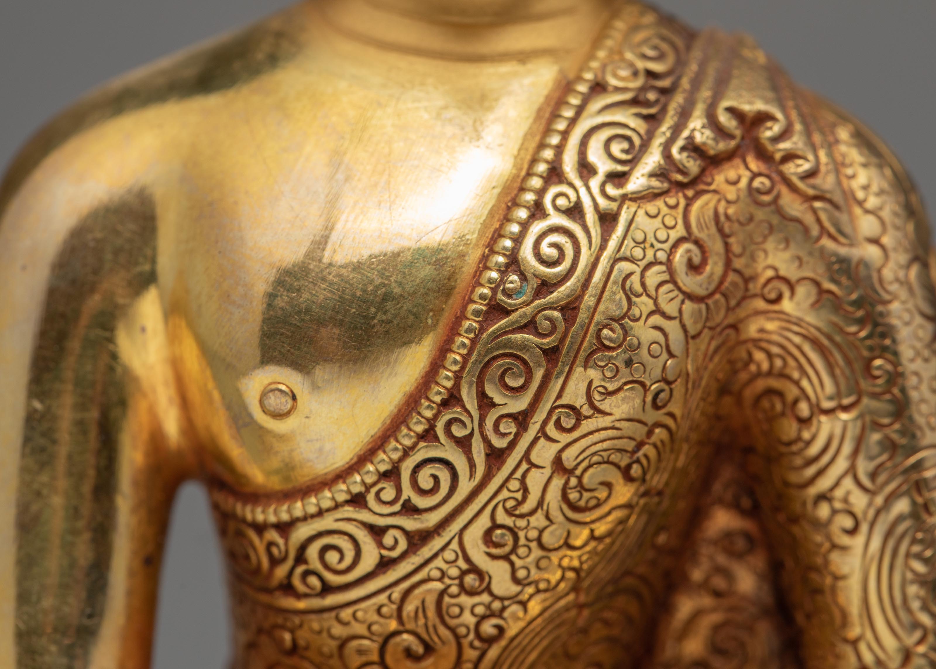 Small Buddha Shakyamuni Statue | The Awakened One | Traditional Tibetan Style