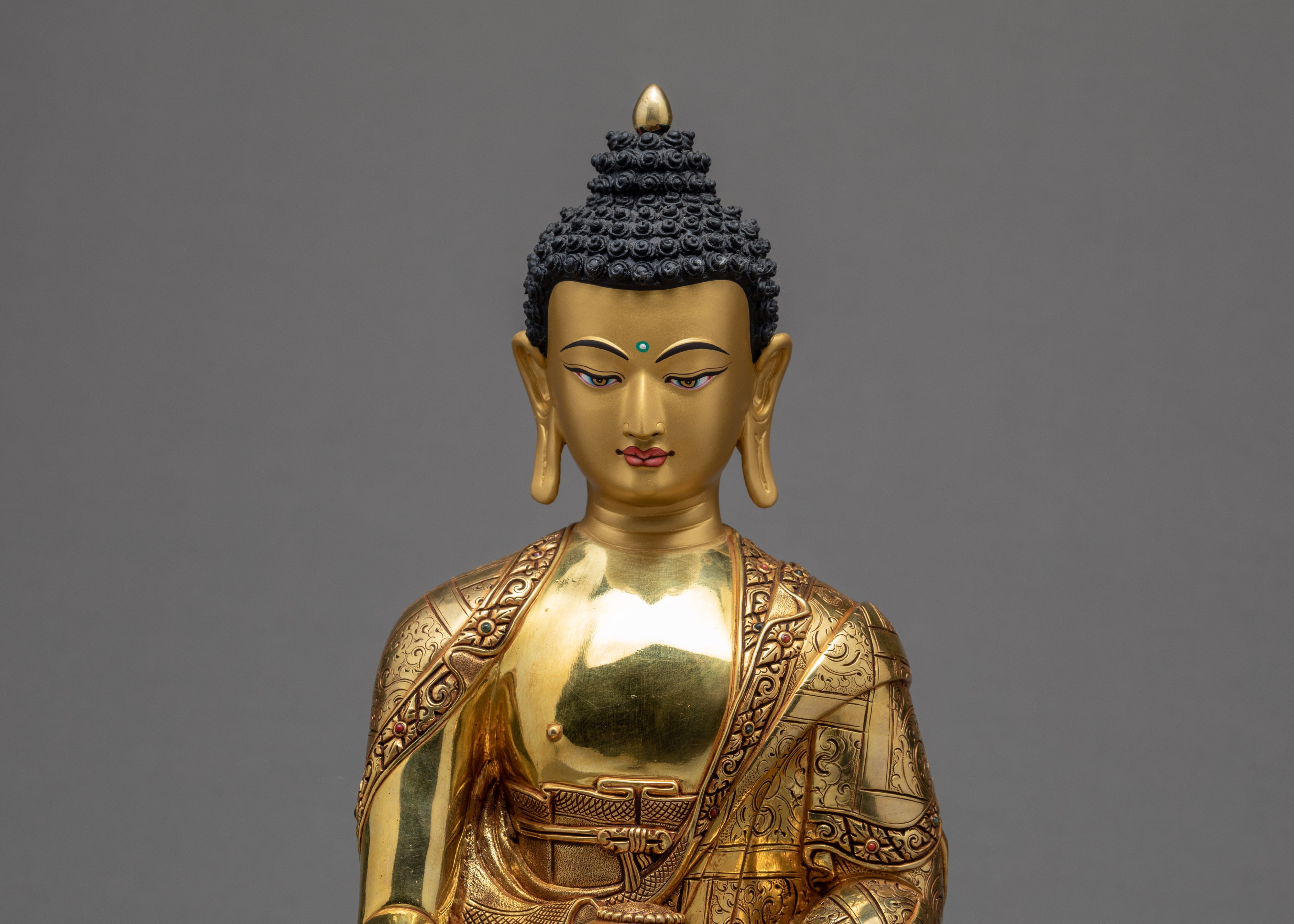 The Shakyamuni Buddha Sculpture | Handmade Gautam Buddha Statue