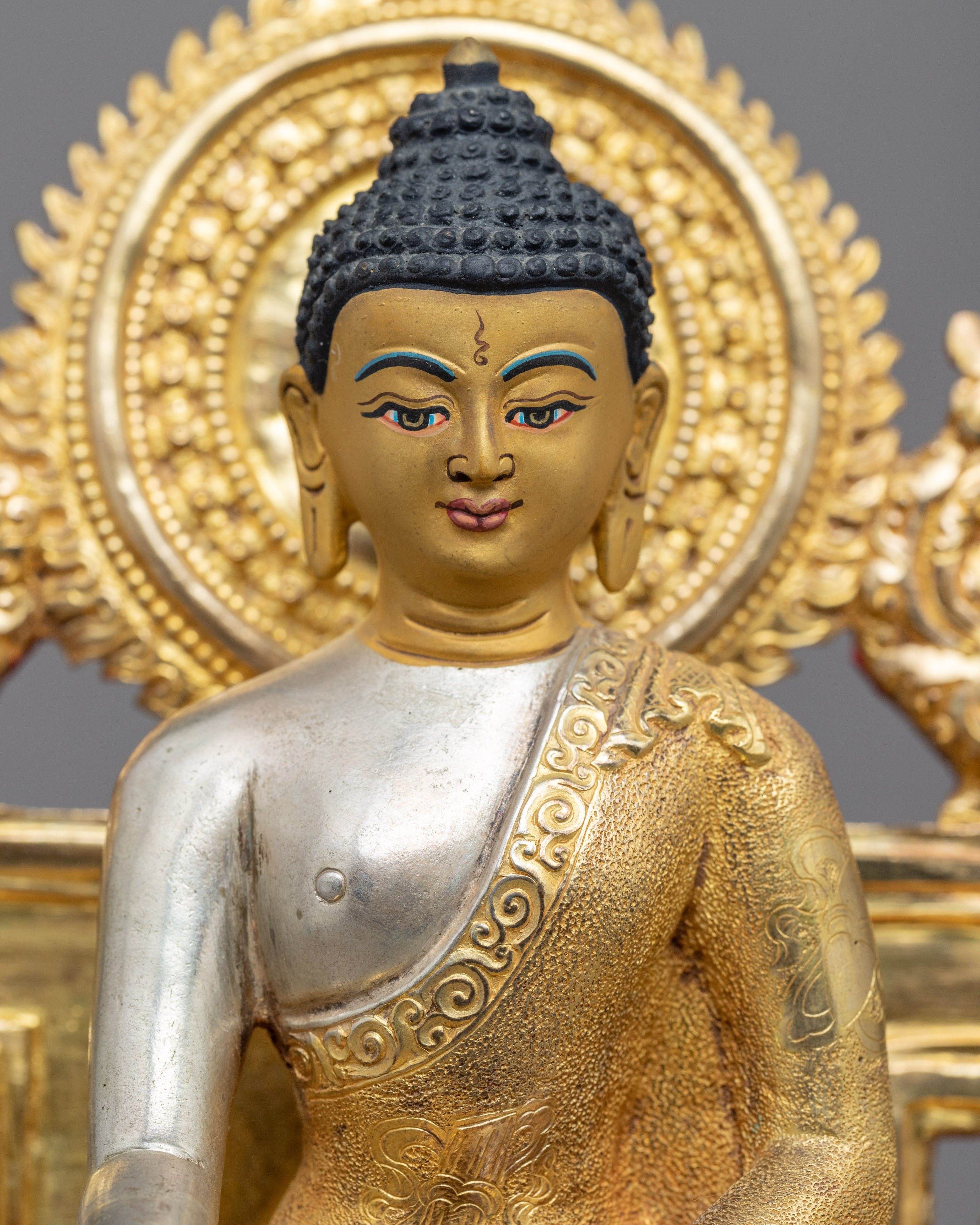 Bodhgaya Buddha Shakyamuni Statue | Traditionally Hand Carved Art