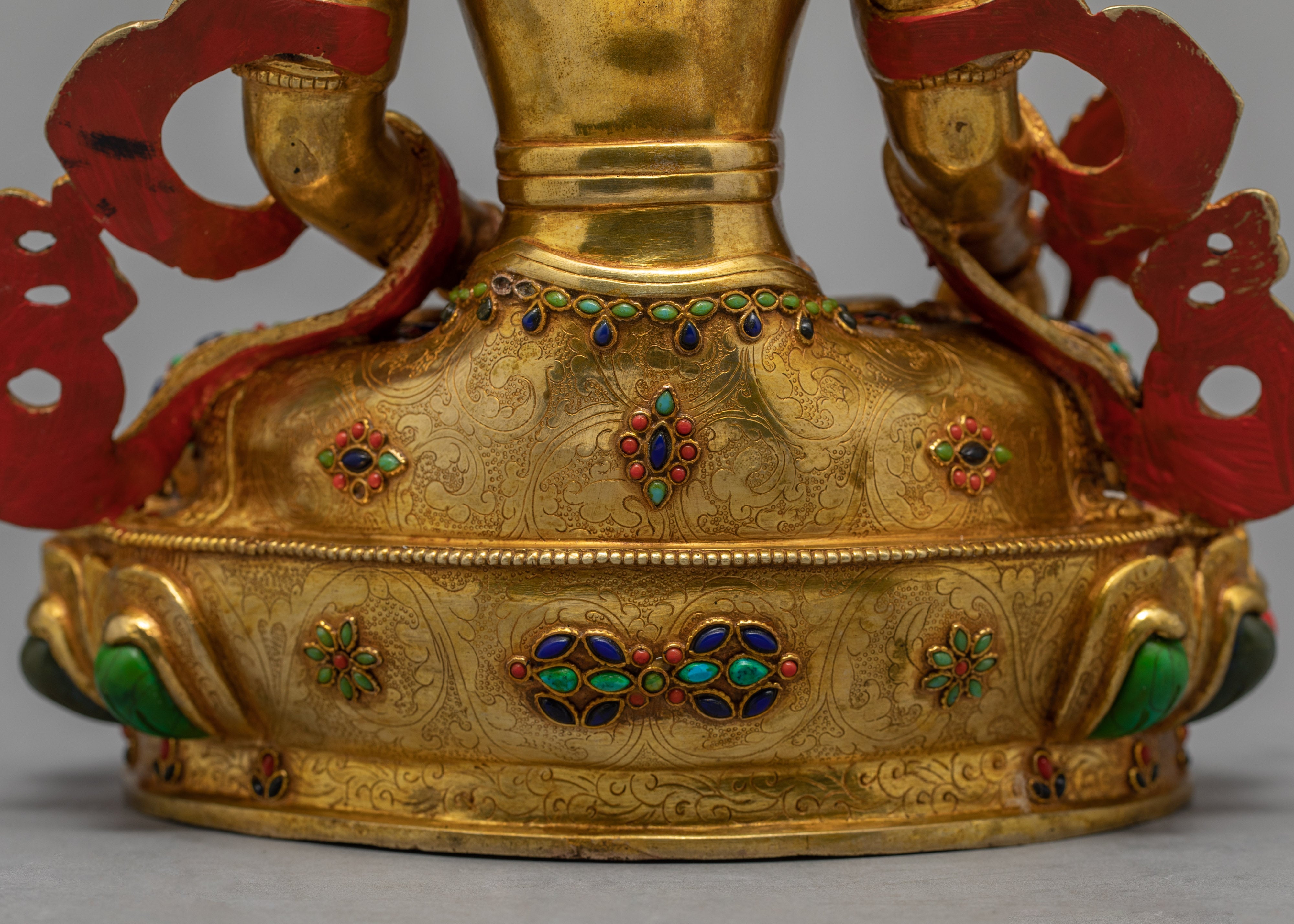 Himalayan Buddhist Sculpture of Kistigarbha | The Compassionate One