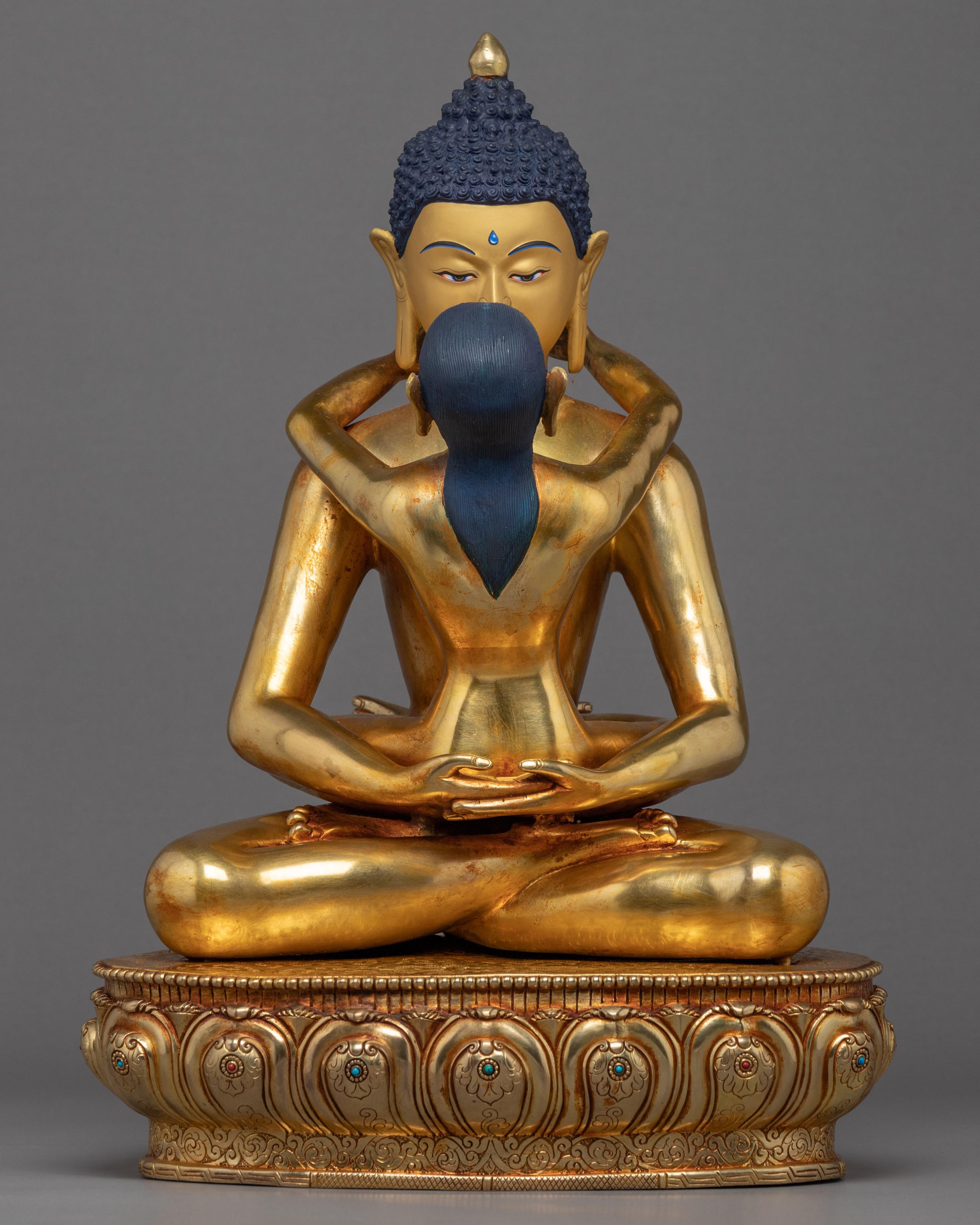 Samantabhadra With Consort Figurine