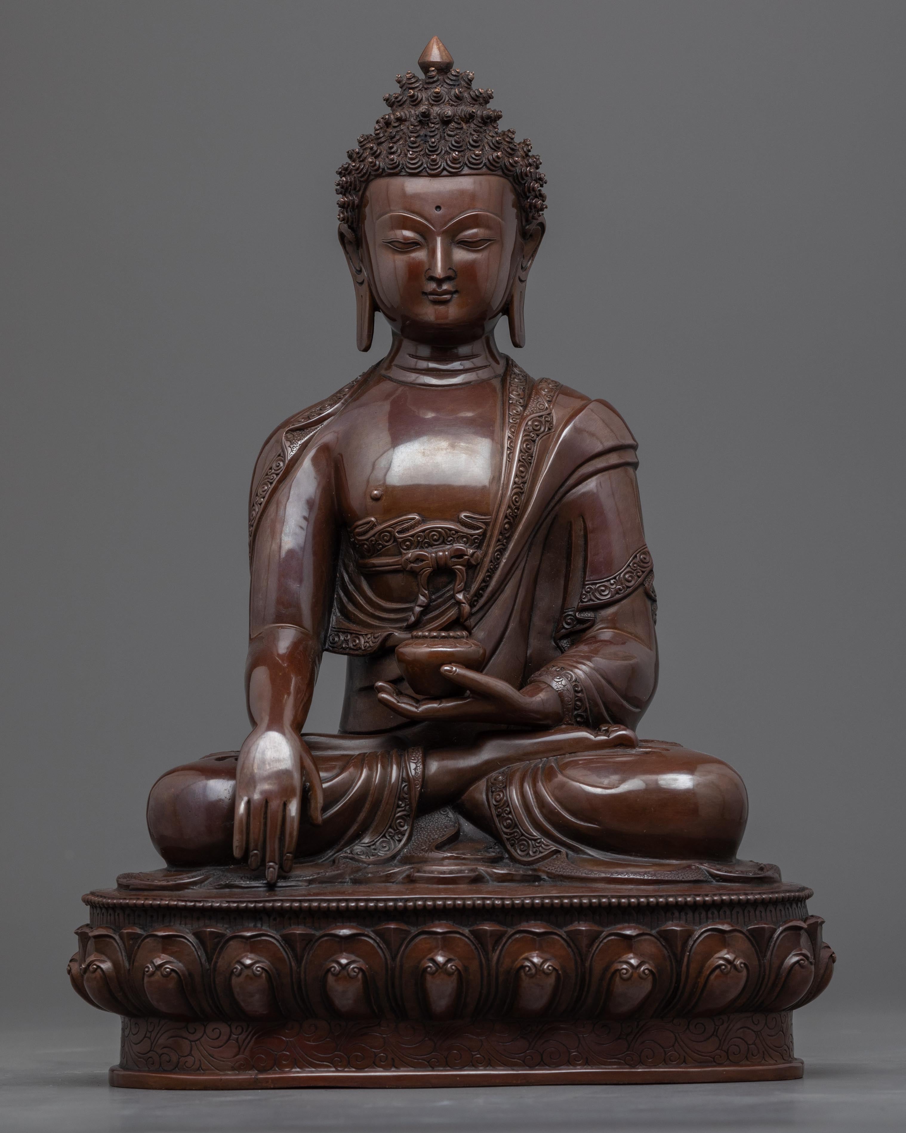 seated shakyamuni buddha
