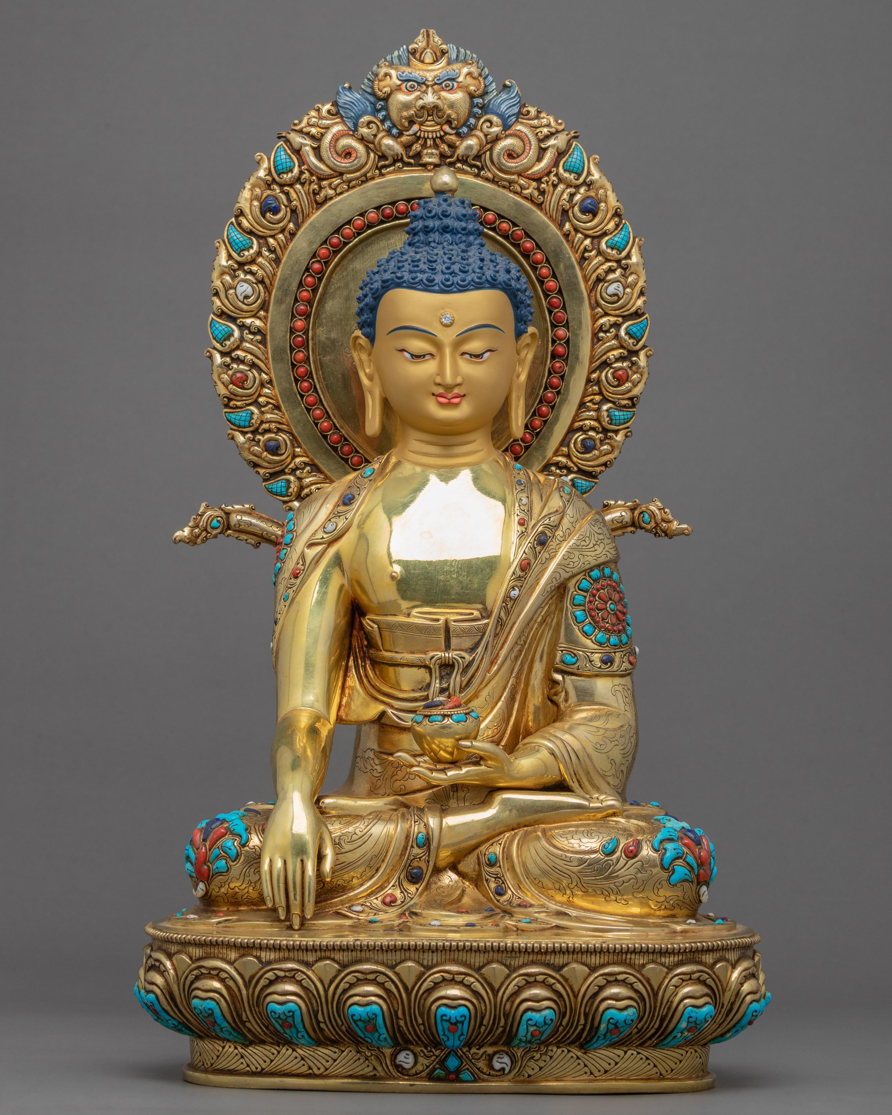 Historical Buddha Shakyamuni Statue | Traditional Hand Made Statue