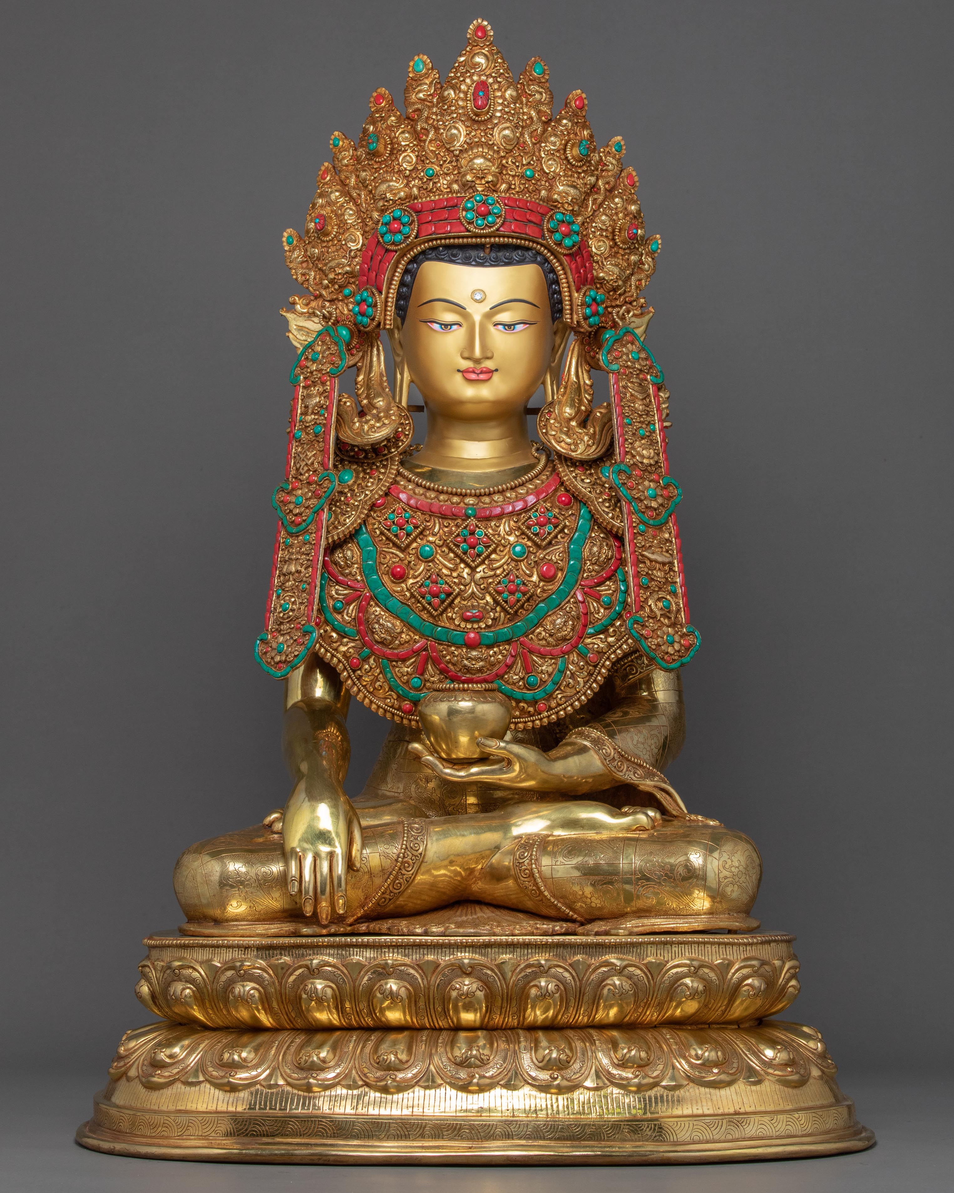 Large Shakyamuni Buddha Sculpture