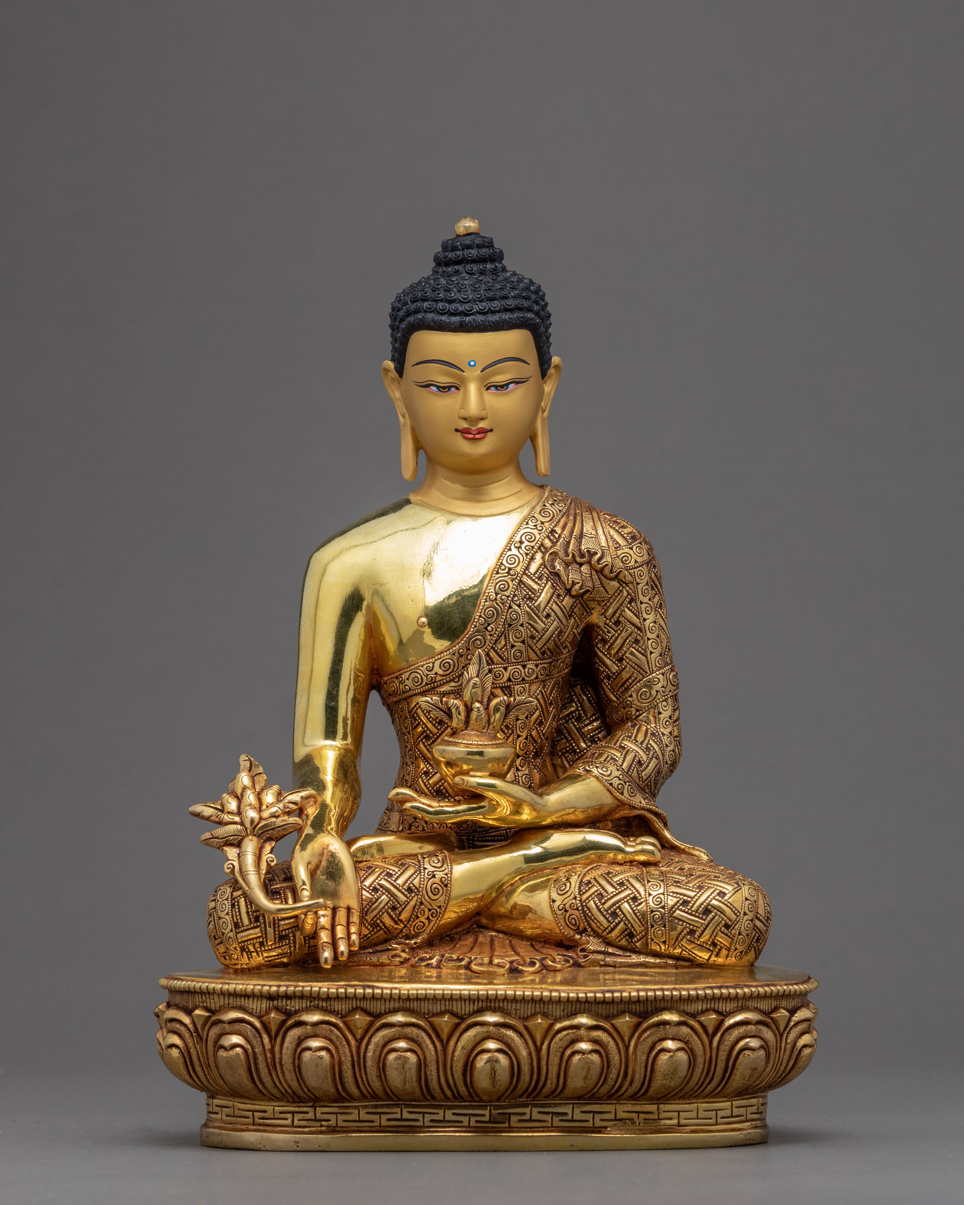 Three Buddha Sculptures | Auspicious Meditational Statue