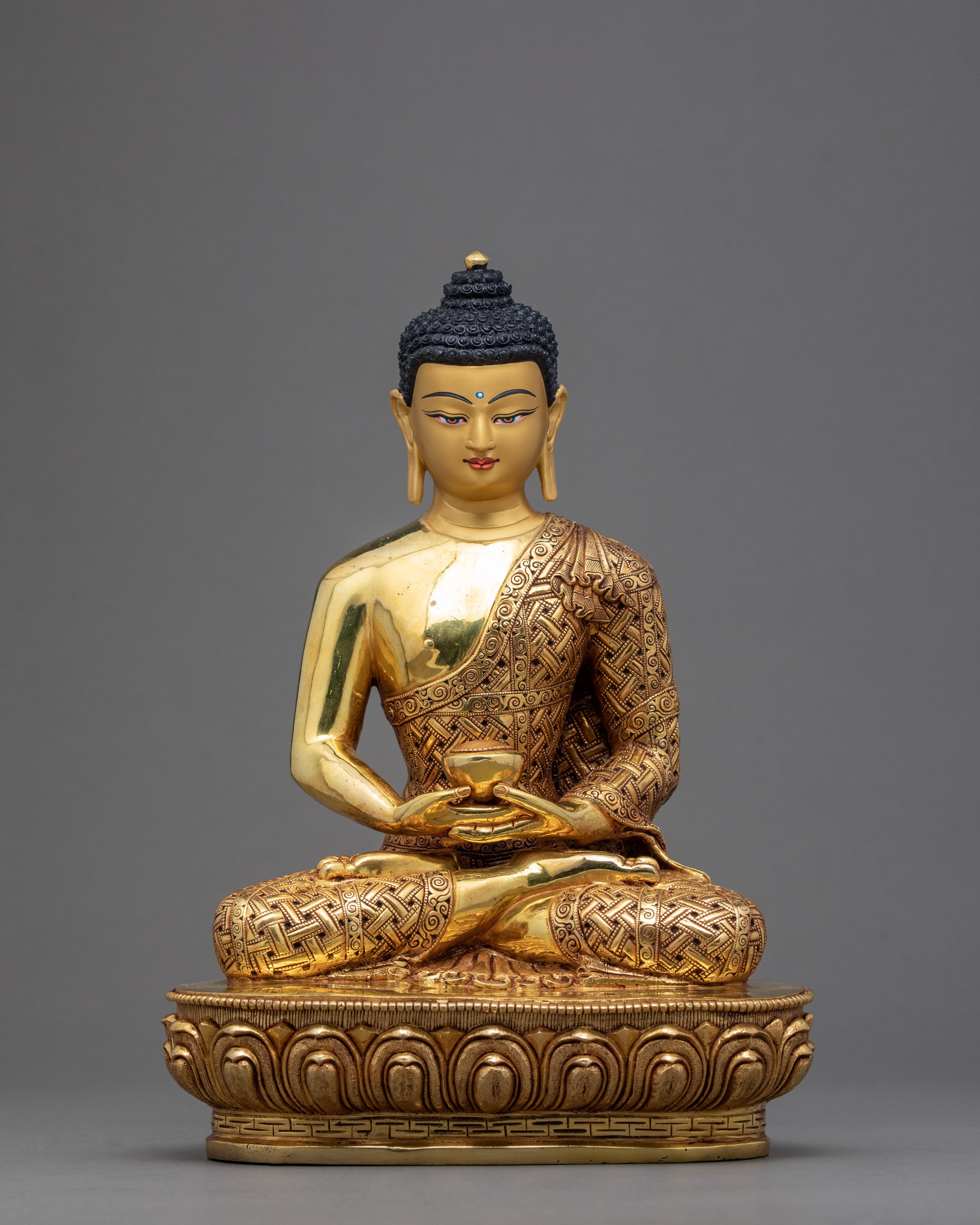 Three Buddha Sculptures | Auspicious Meditational Statue
