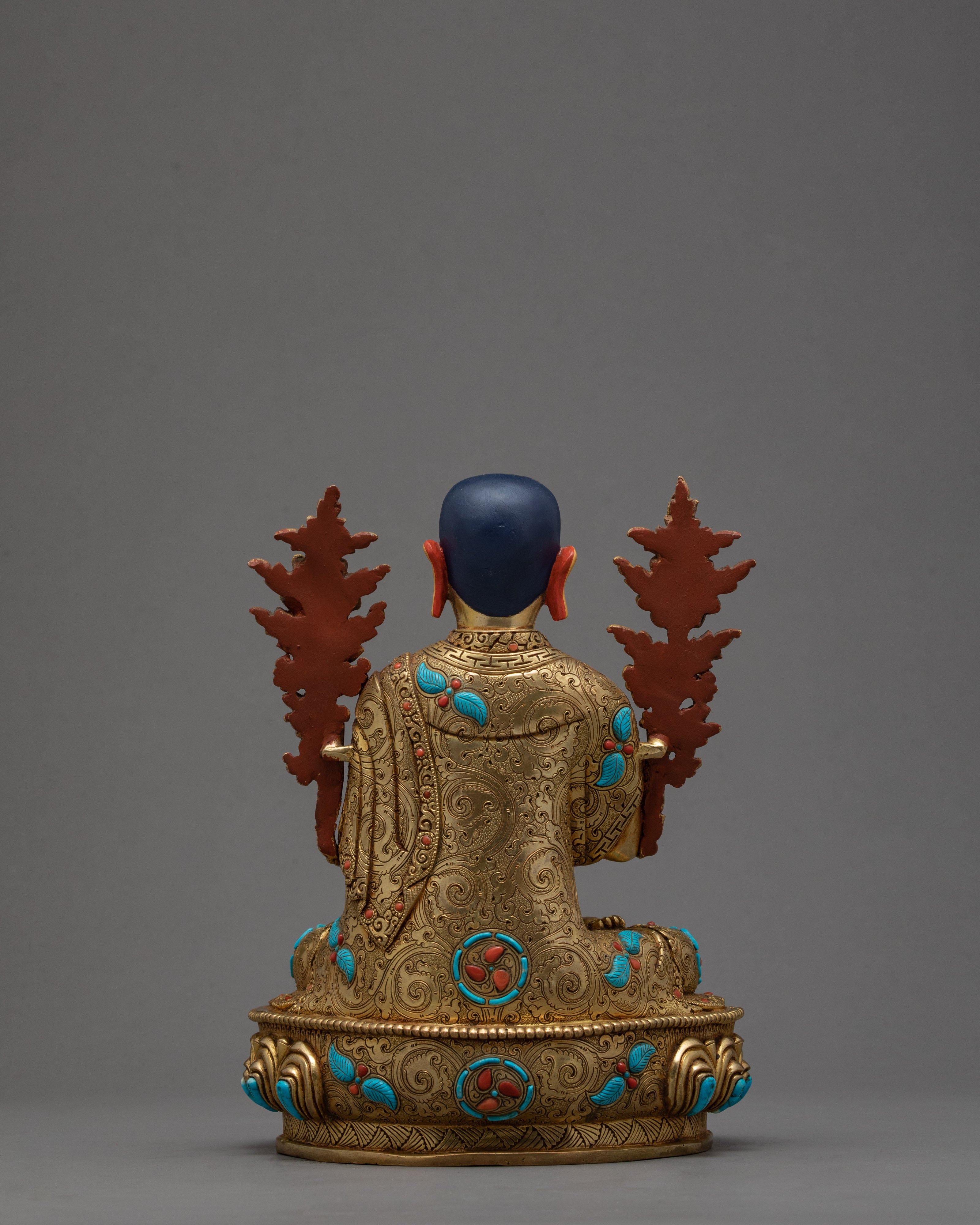 Je Tsongkhapa And His Disciples Statue | Gyaltsab Je | Khedrup Je