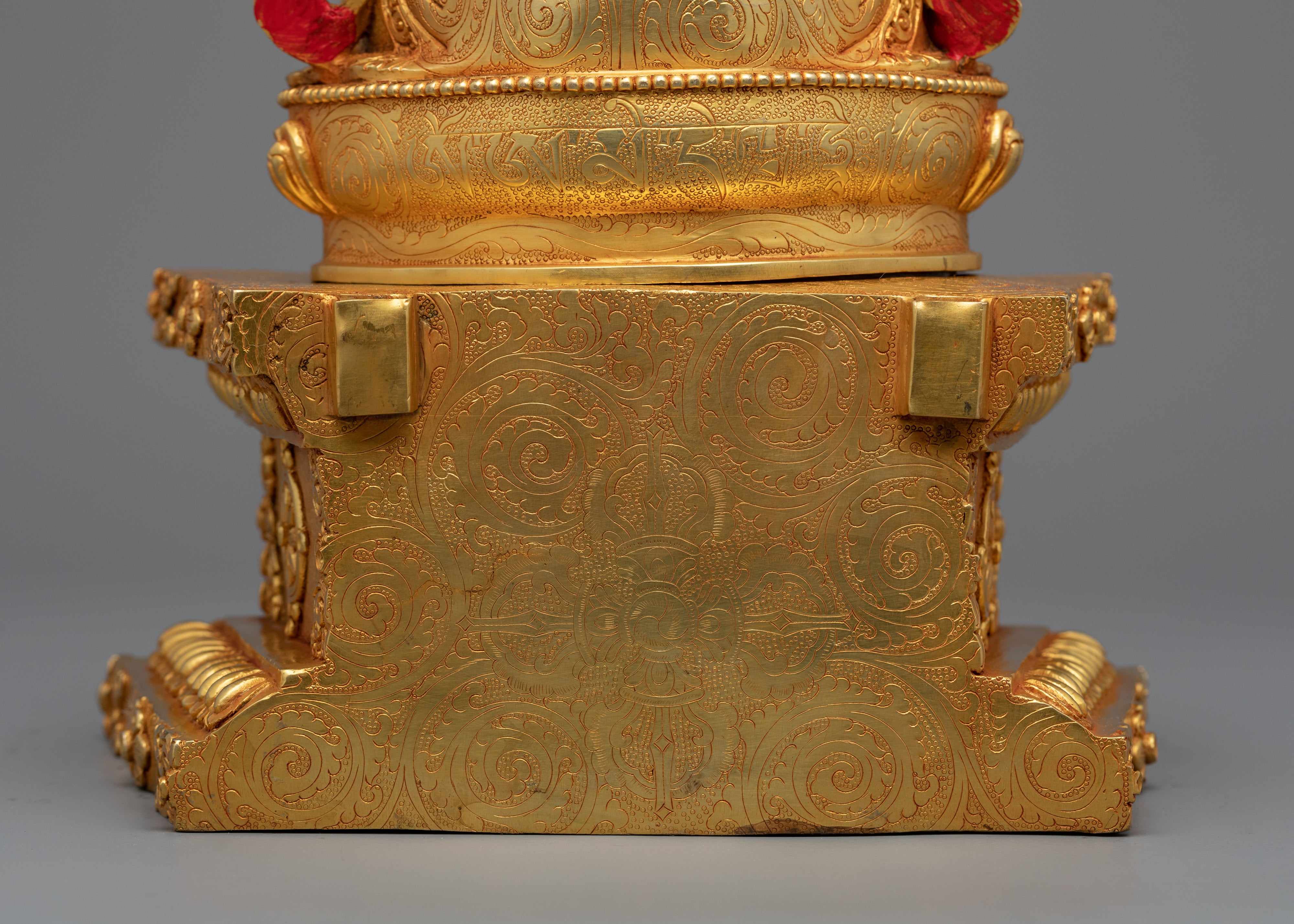 Traditionally Hand-Sculpted Vajrasattva Chant Sculpture | Tibetan Dorje Sempa Figurine