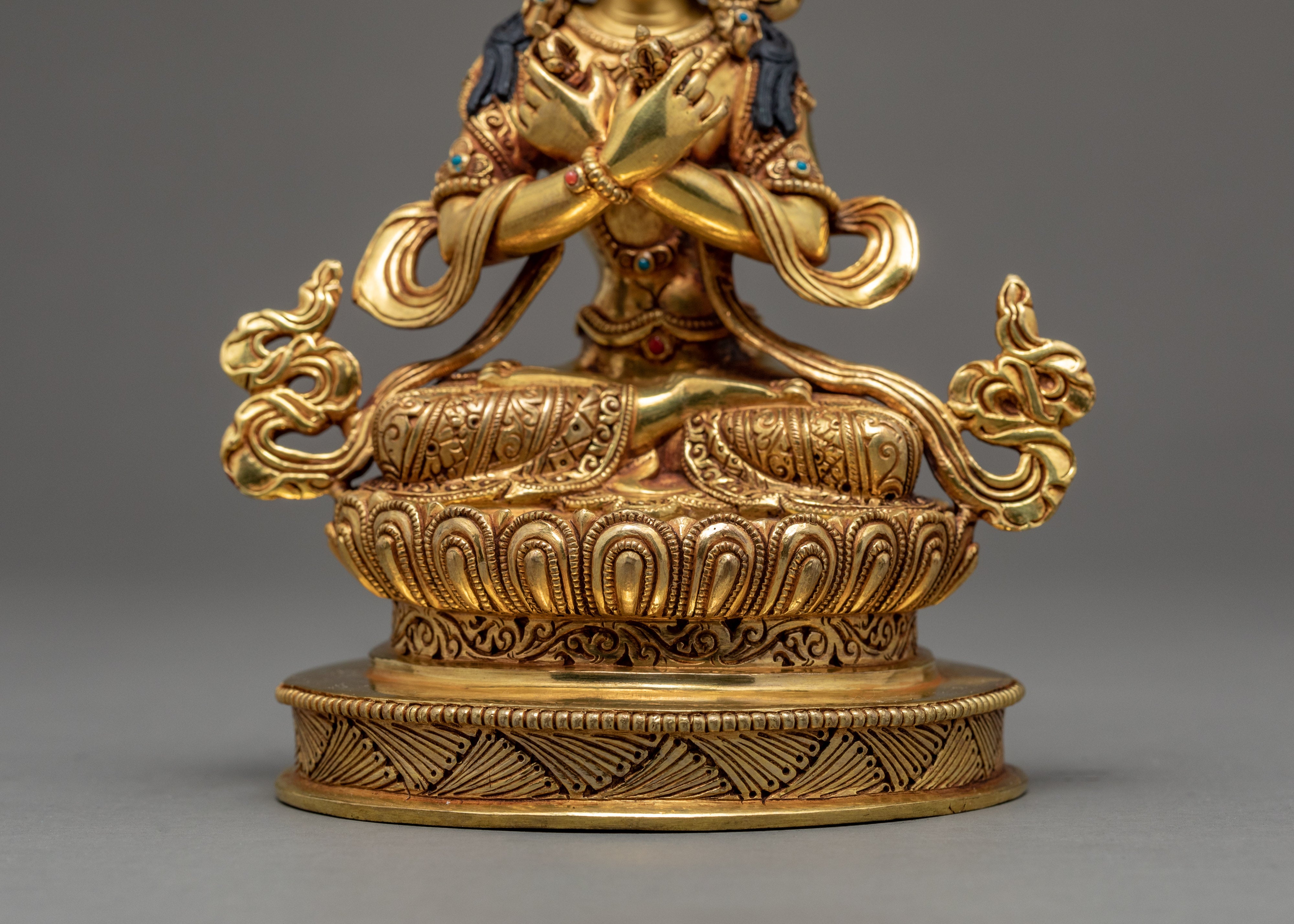 Vajradhara Statue | Dorje Chang | Traditional Handcarved Buddhist Sculpture