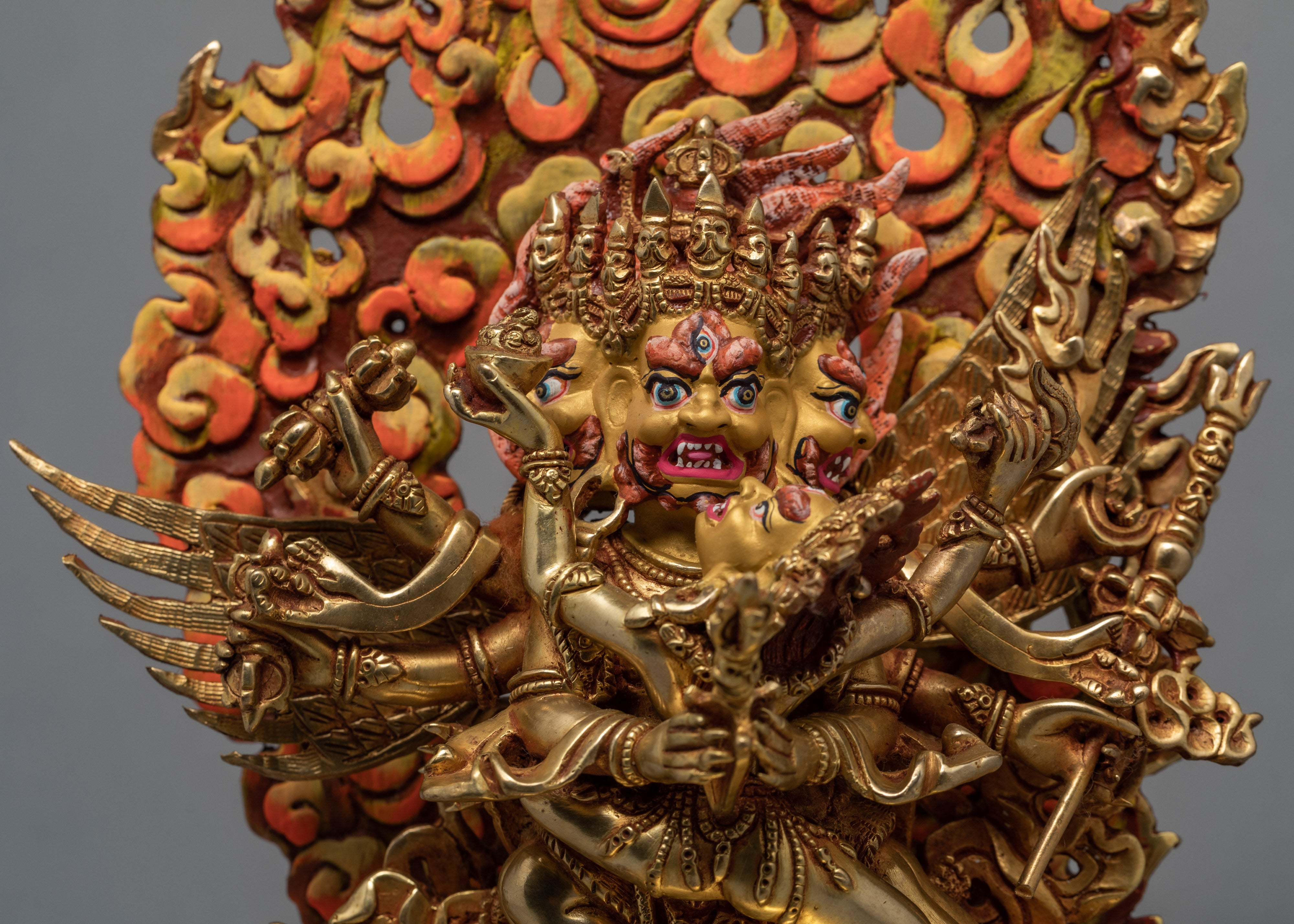 Vajrakilaya Statue | Buddhist Meditational Deity | Phurba
