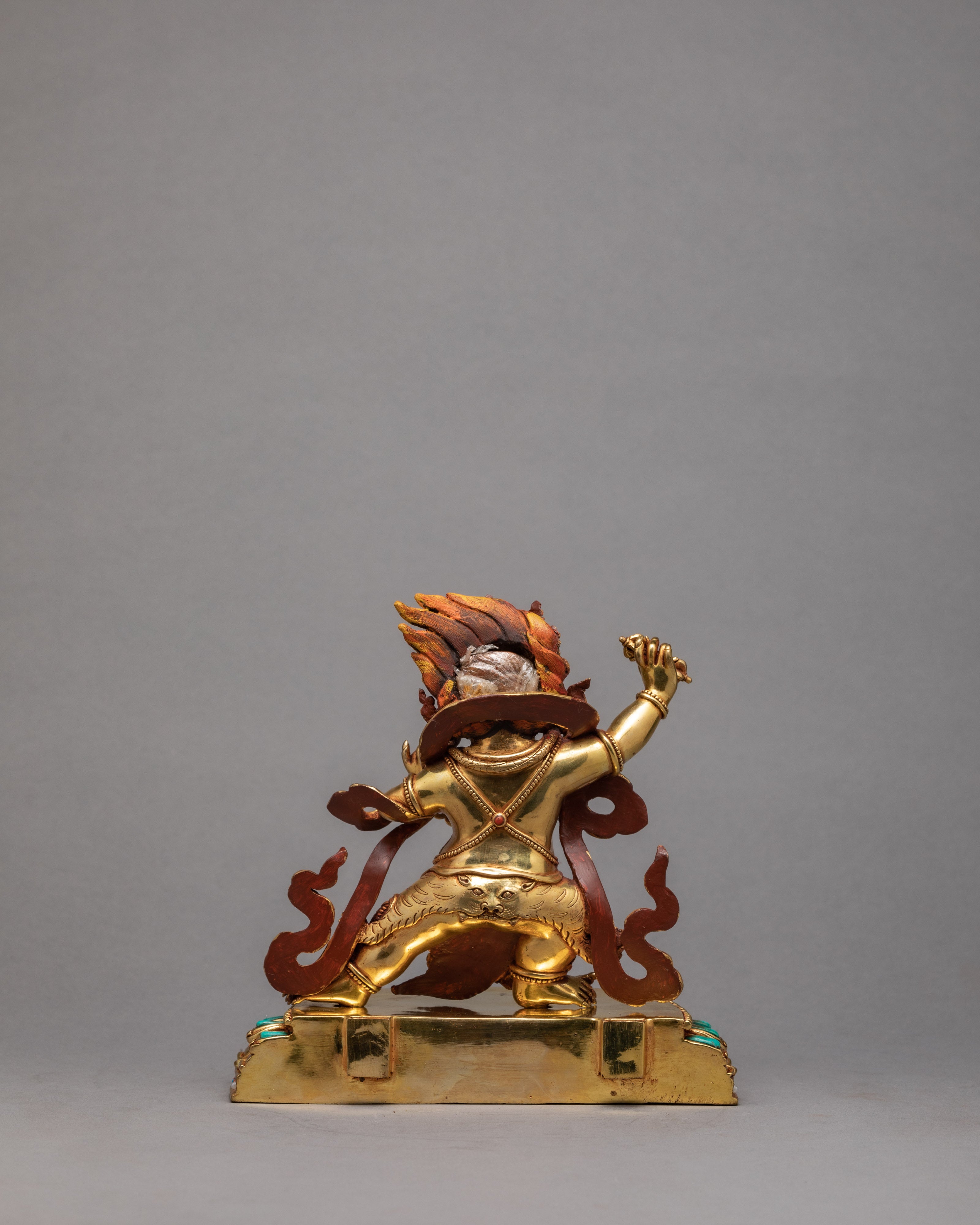 Vajrapani Statue | Plated With Gold | Himalayan Buddhist Art