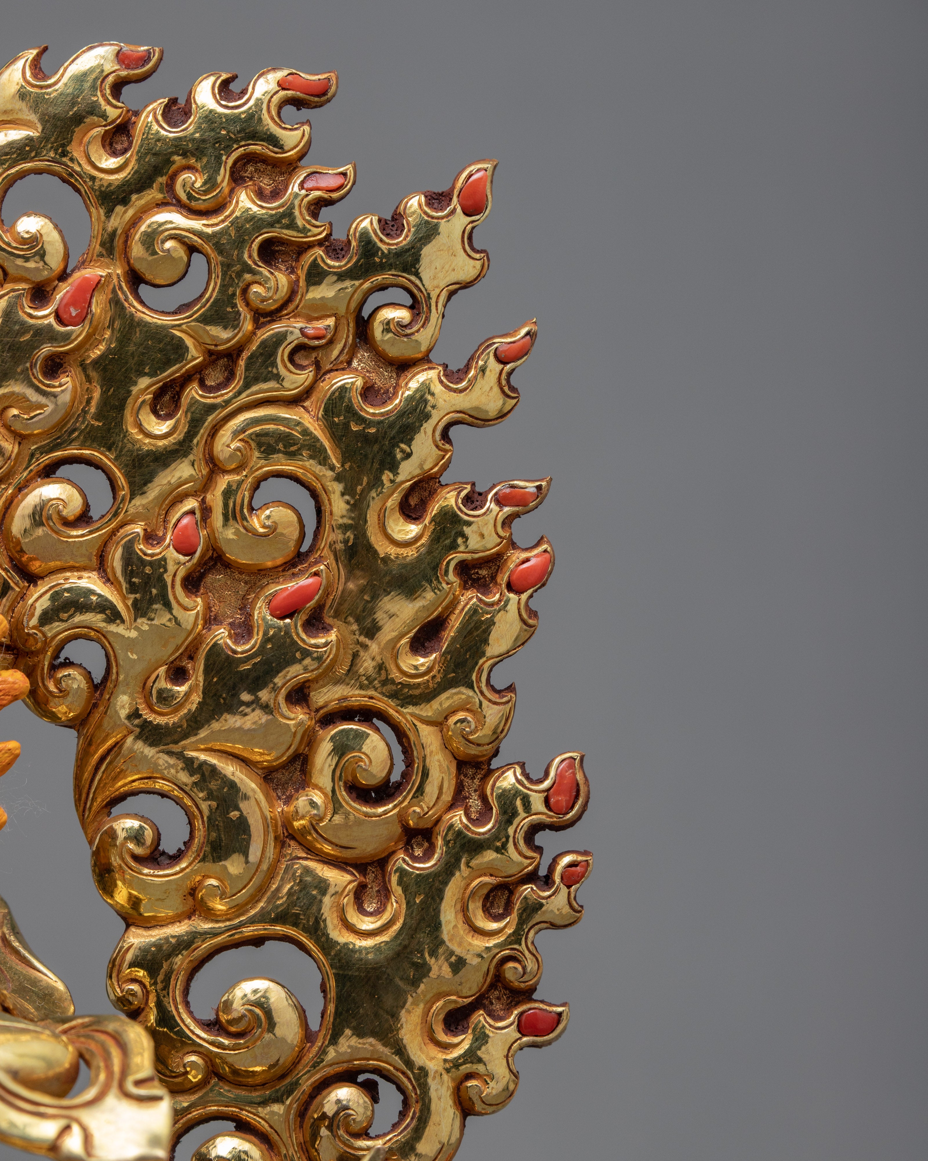 Small Vajrapani Statue | Tibetan Bodhisattva Art