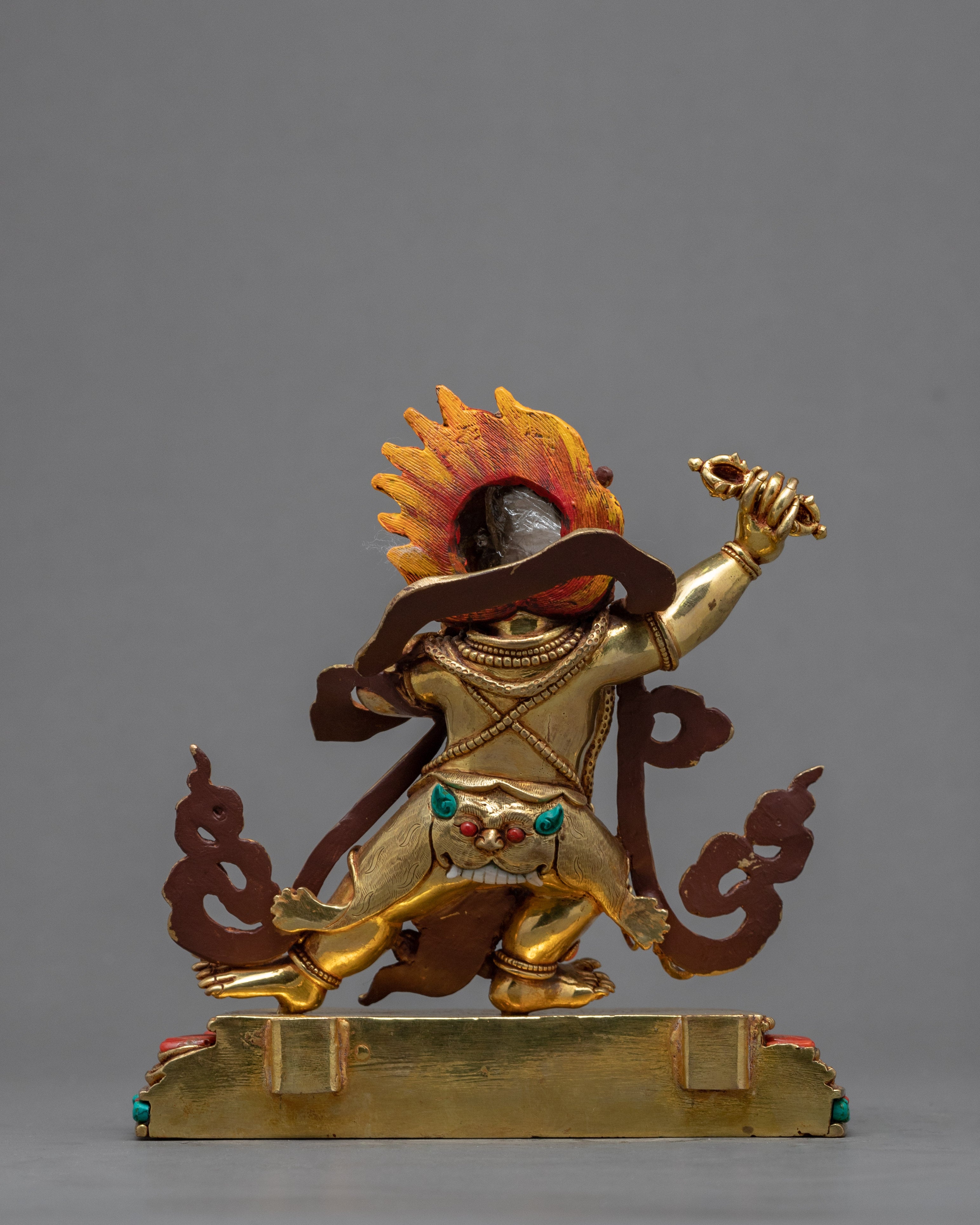 Small Vajrapani Statue | Tibetan Bodhisattva Art