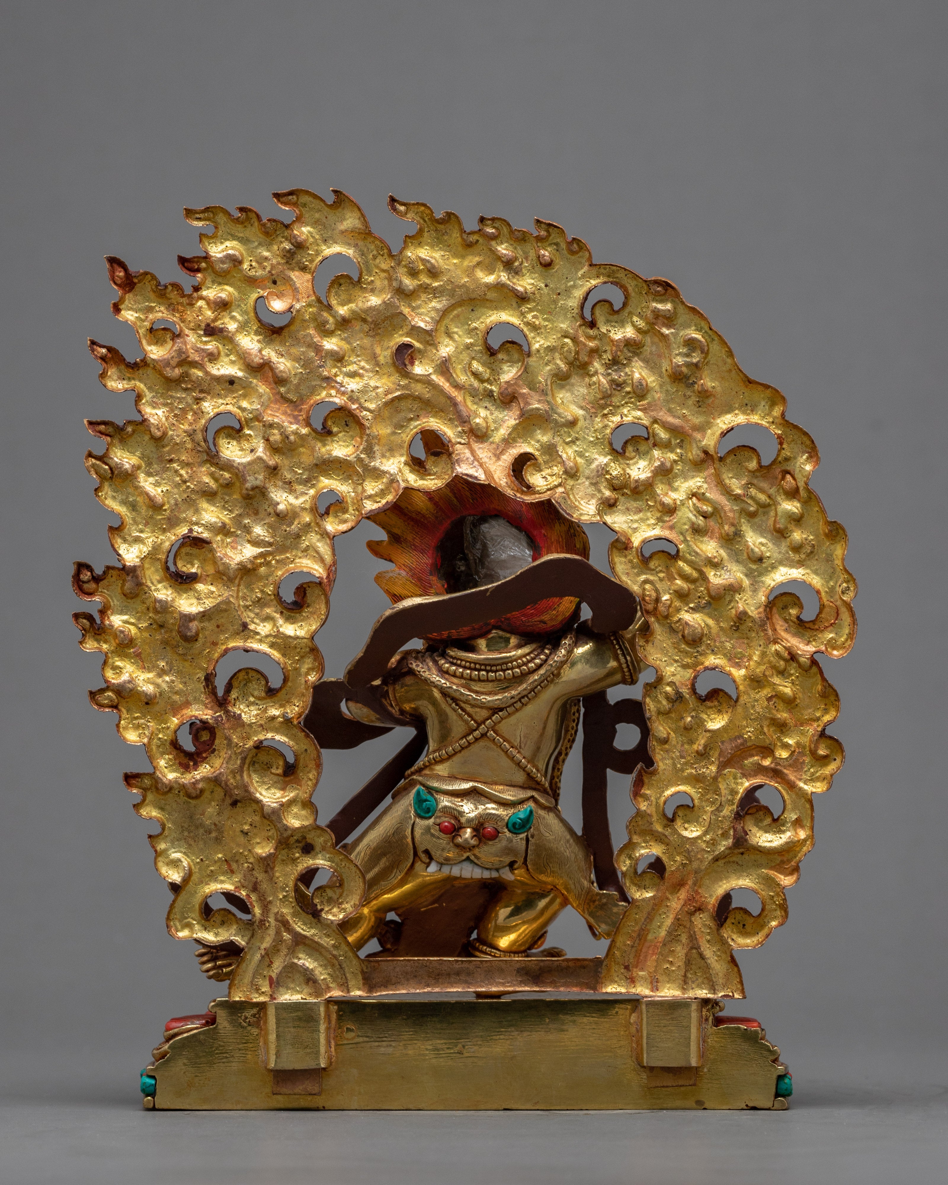 Small Vajrapani Statue | Tibetan Bodhisattva Art