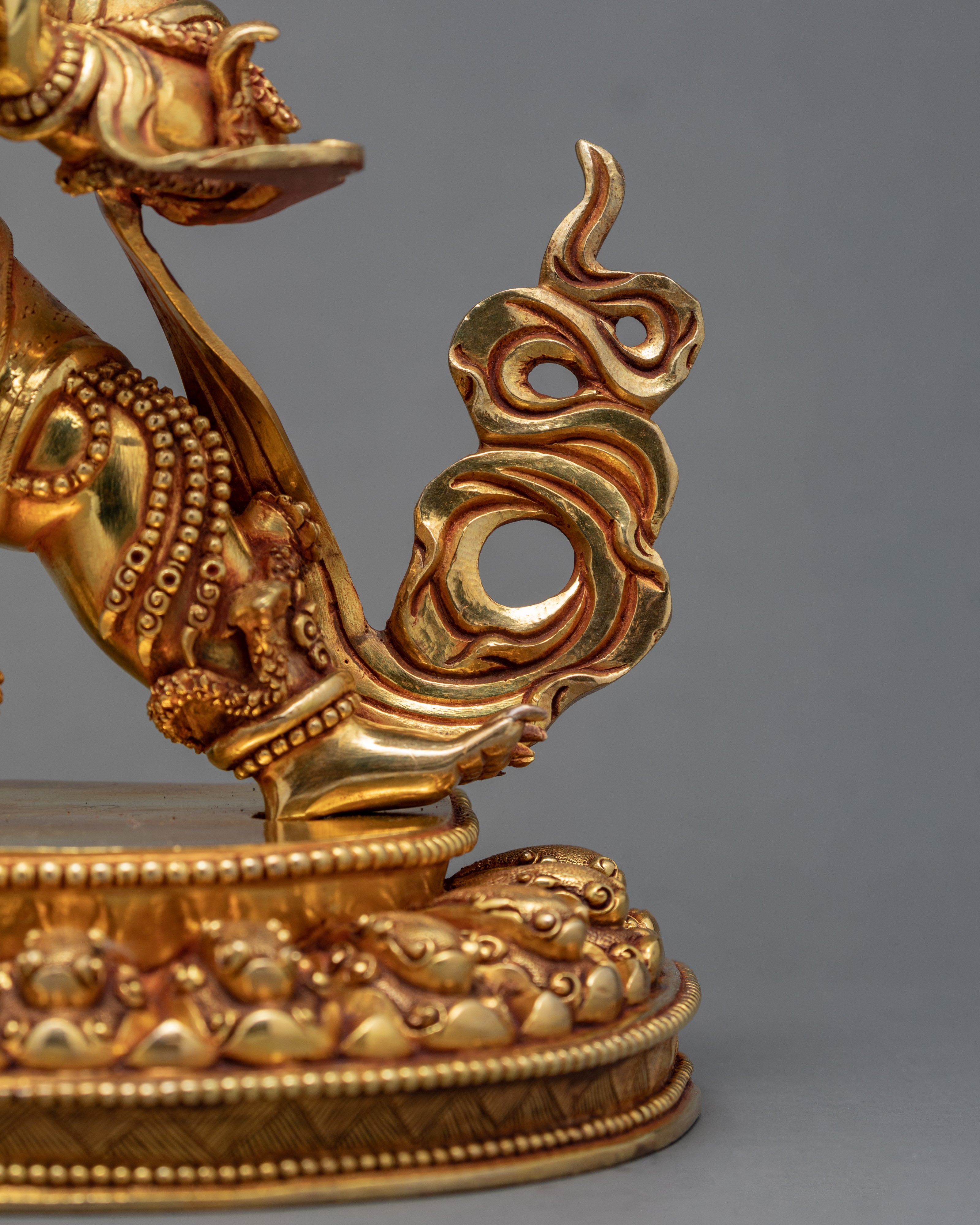 Wrathful Vajrapani | Buddhist Bodhisattva Sculpture