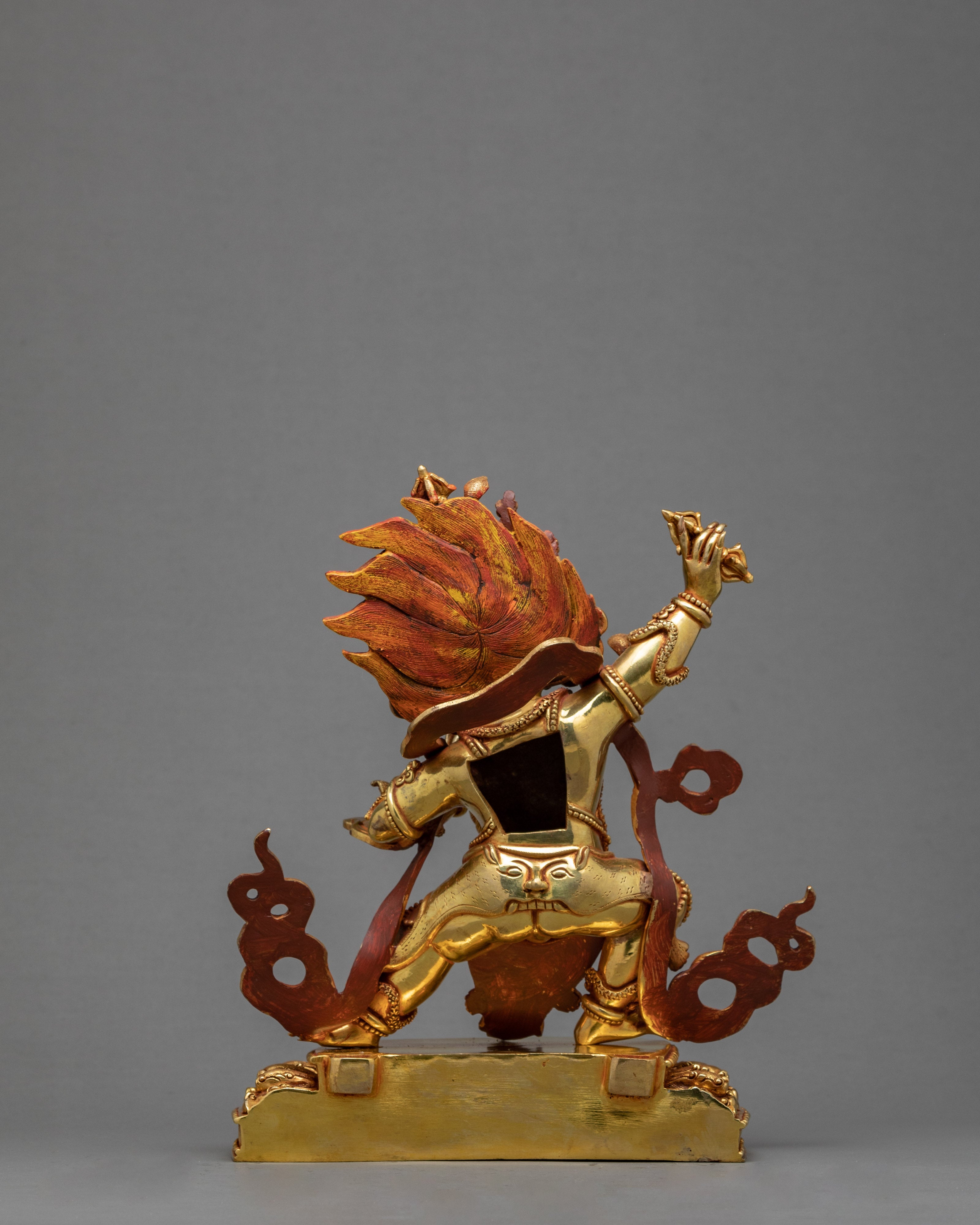 Wrathful Vajrapani | Buddhist Bodhisattva Sculpture