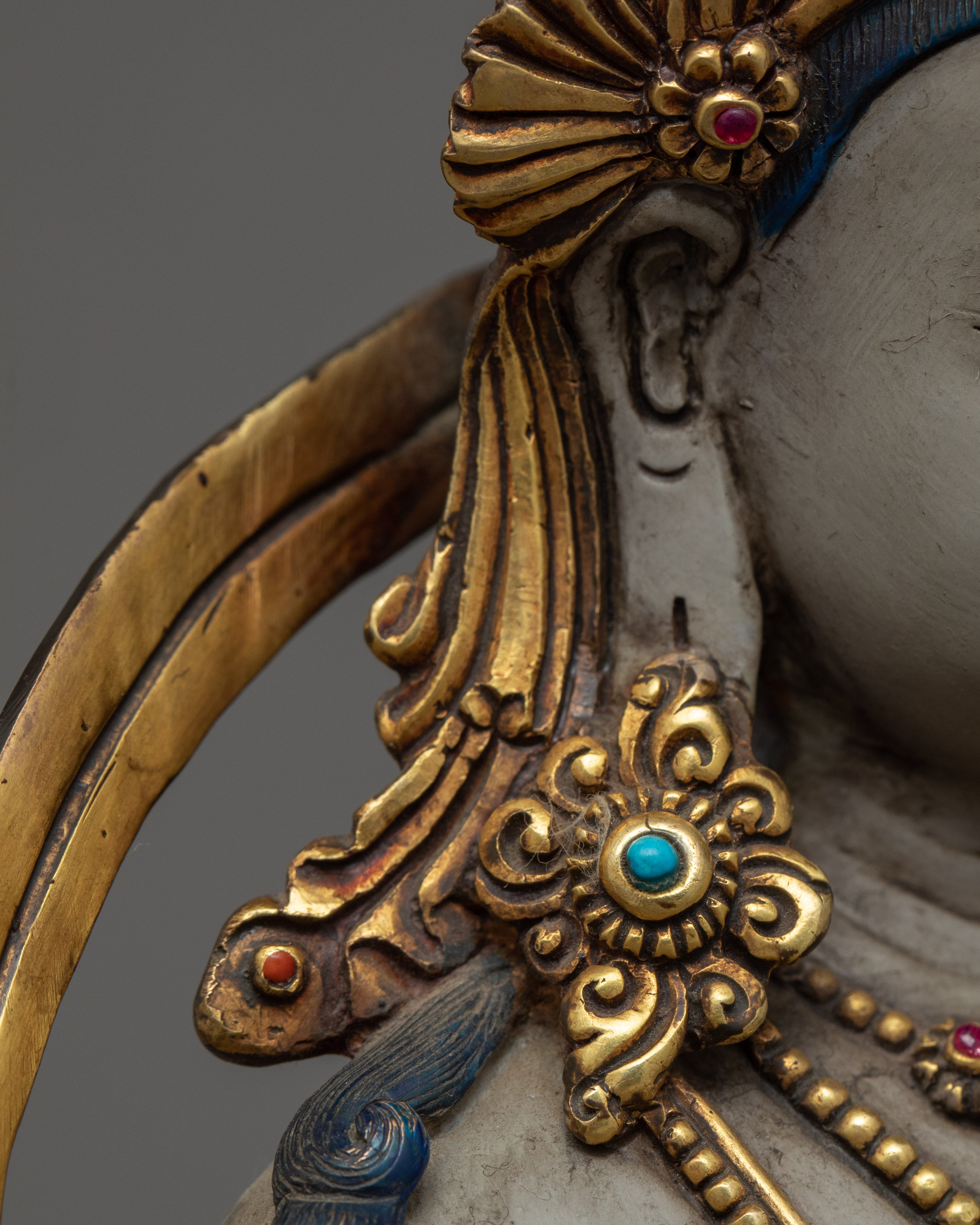 Indoor Vajrasattva Statue | Hand Carved Tibetan Art