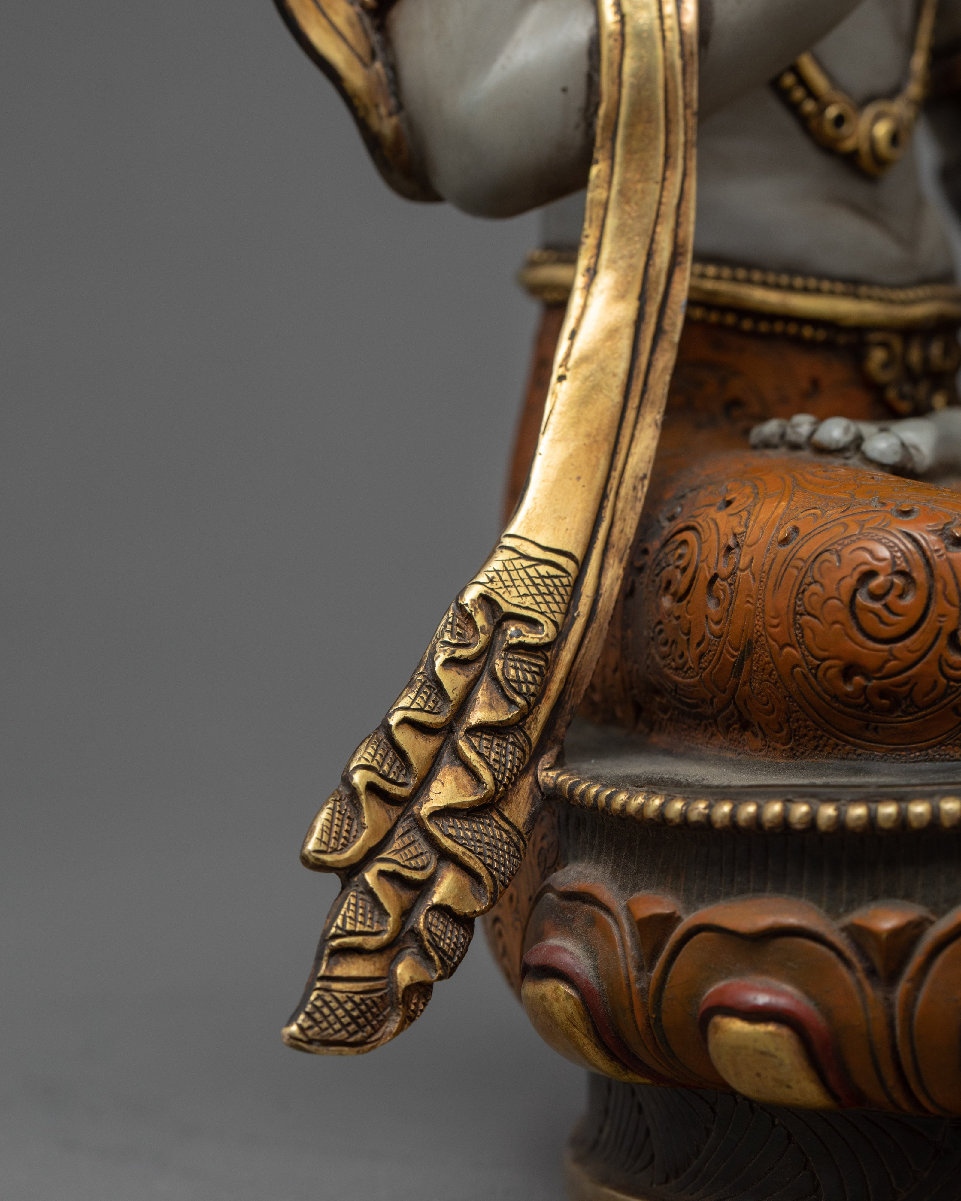 Indoor Vajrasattva Statue | Hand Carved Tibetan Art