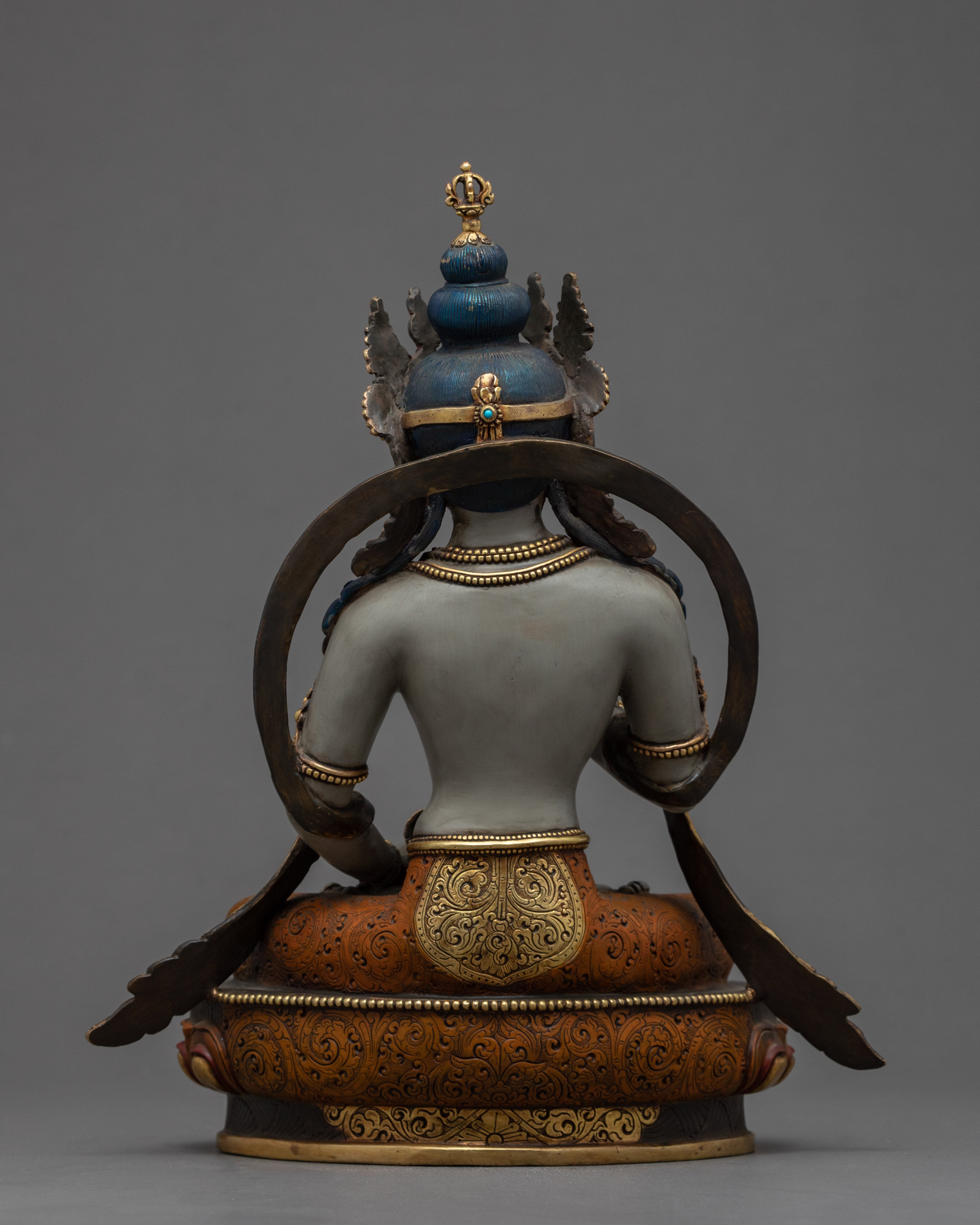 Indoor Vajrasattva Statue | Hand Carved Tibetan Art