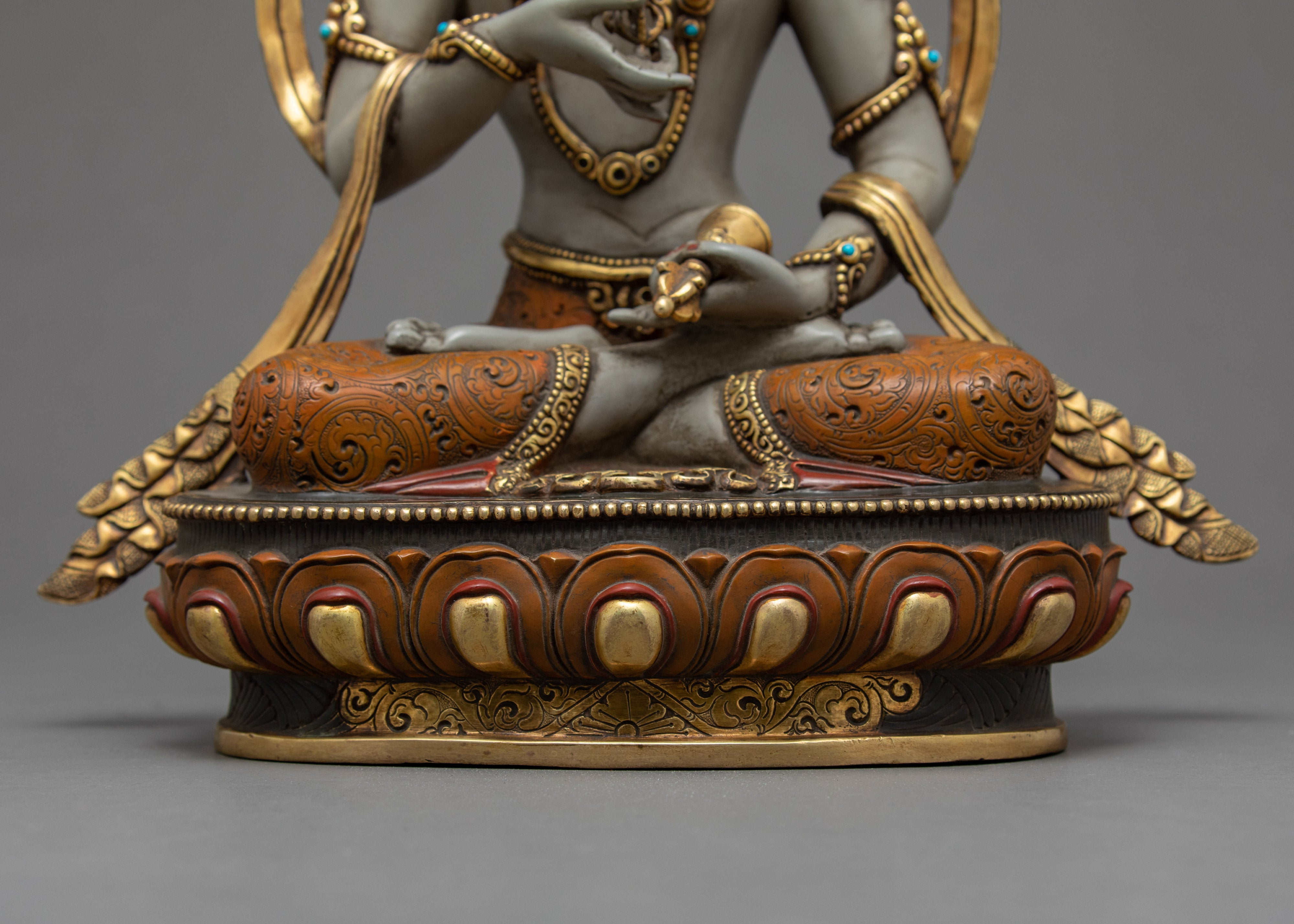 Indoor Vajrasattva Statue | Hand Carved Tibetan Art