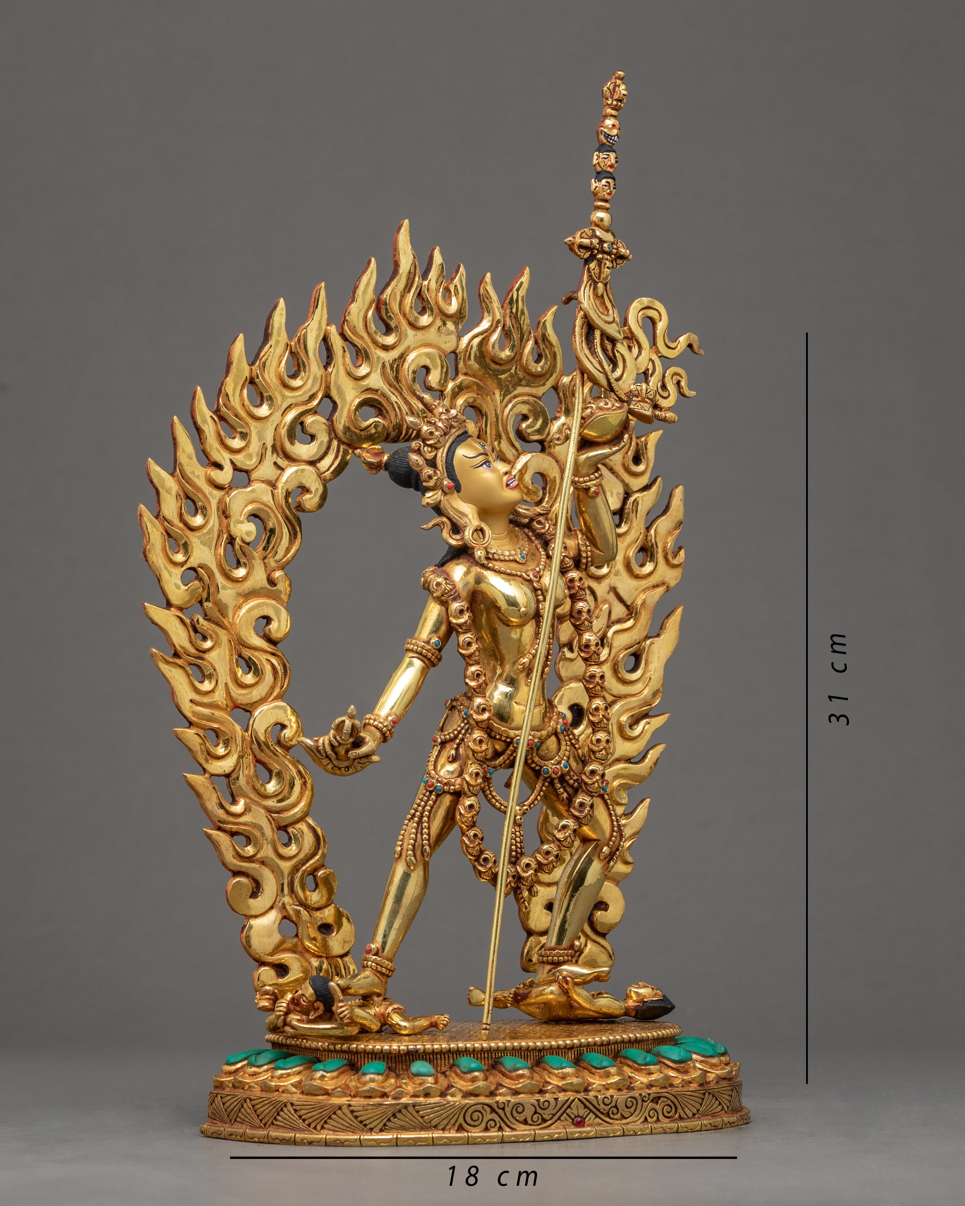Vajrayogini Statue | Wrathful Dakini | Female Yidam