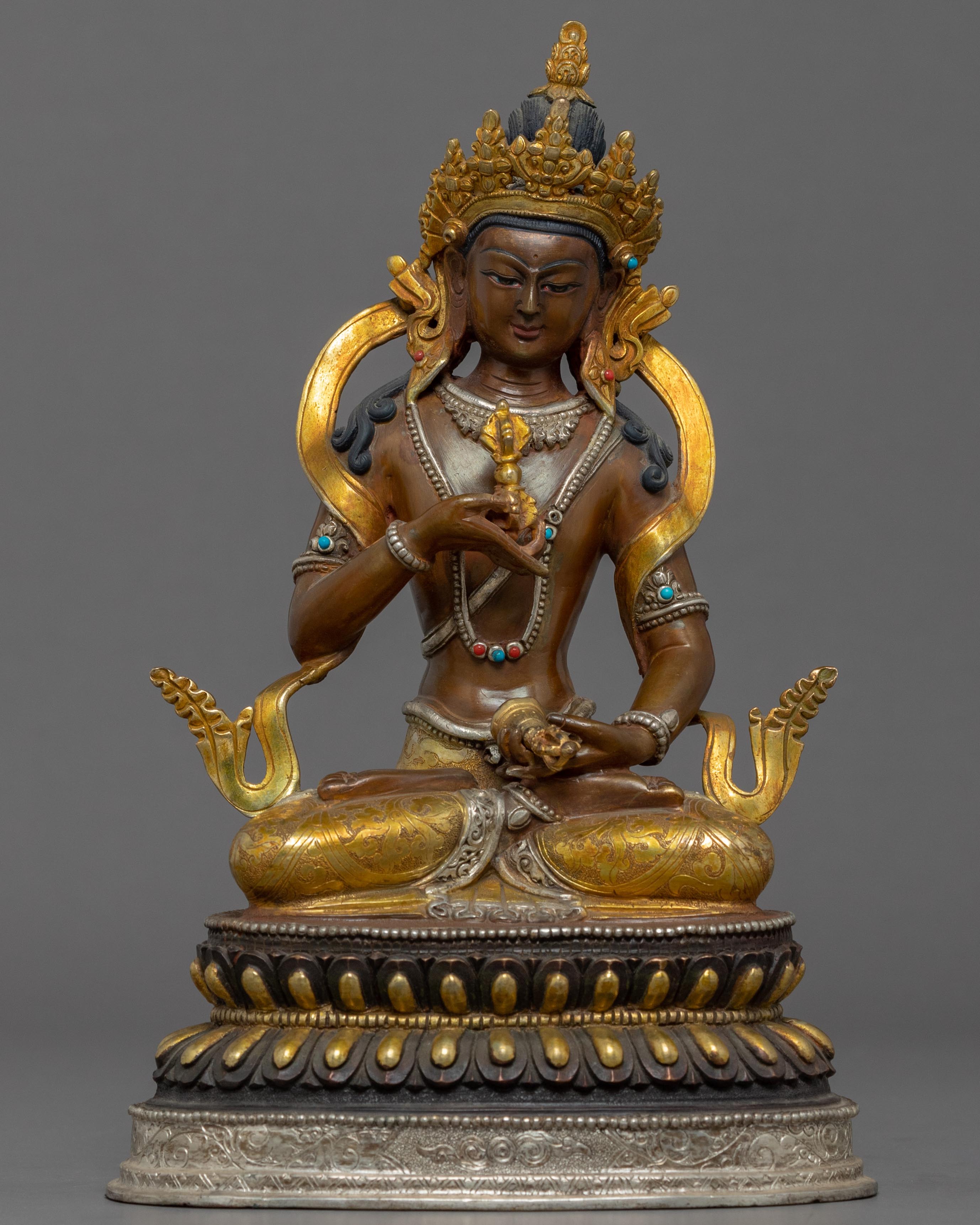 Vajrasattva Gold Sculpture