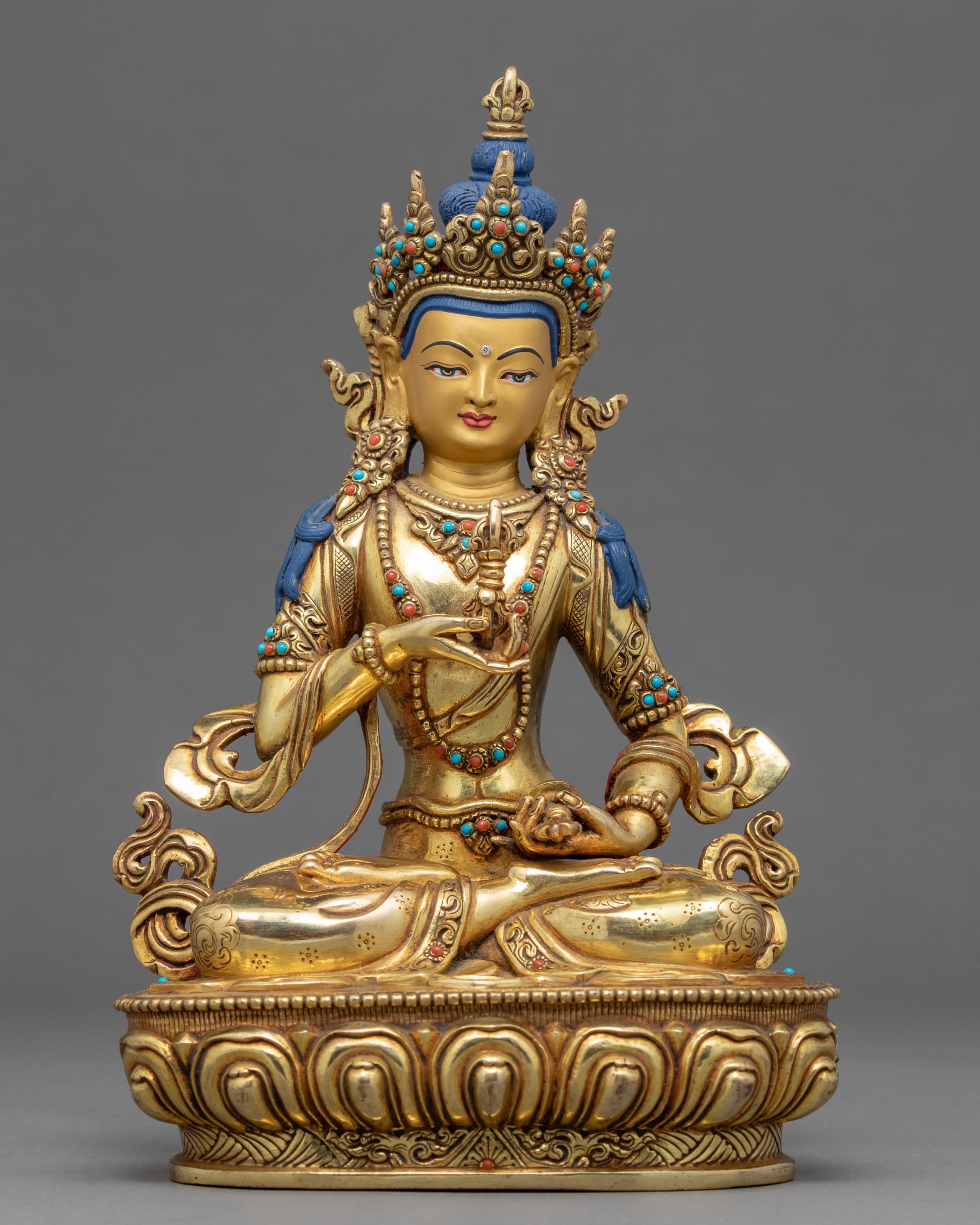 Indoor Vajrasattva Sculpture | Traditional Buddhist Art