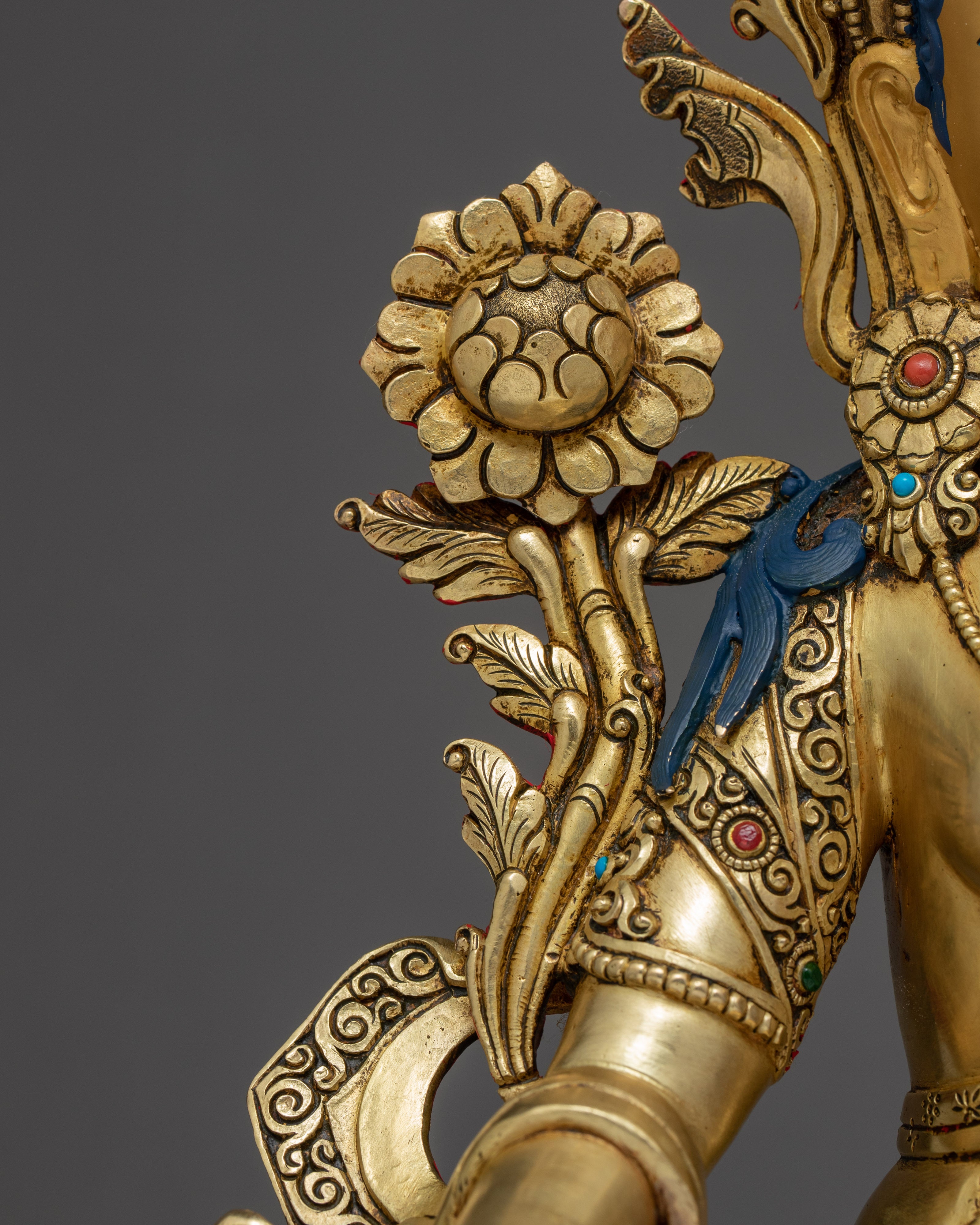 White Tara Statue | Long-Life Deity