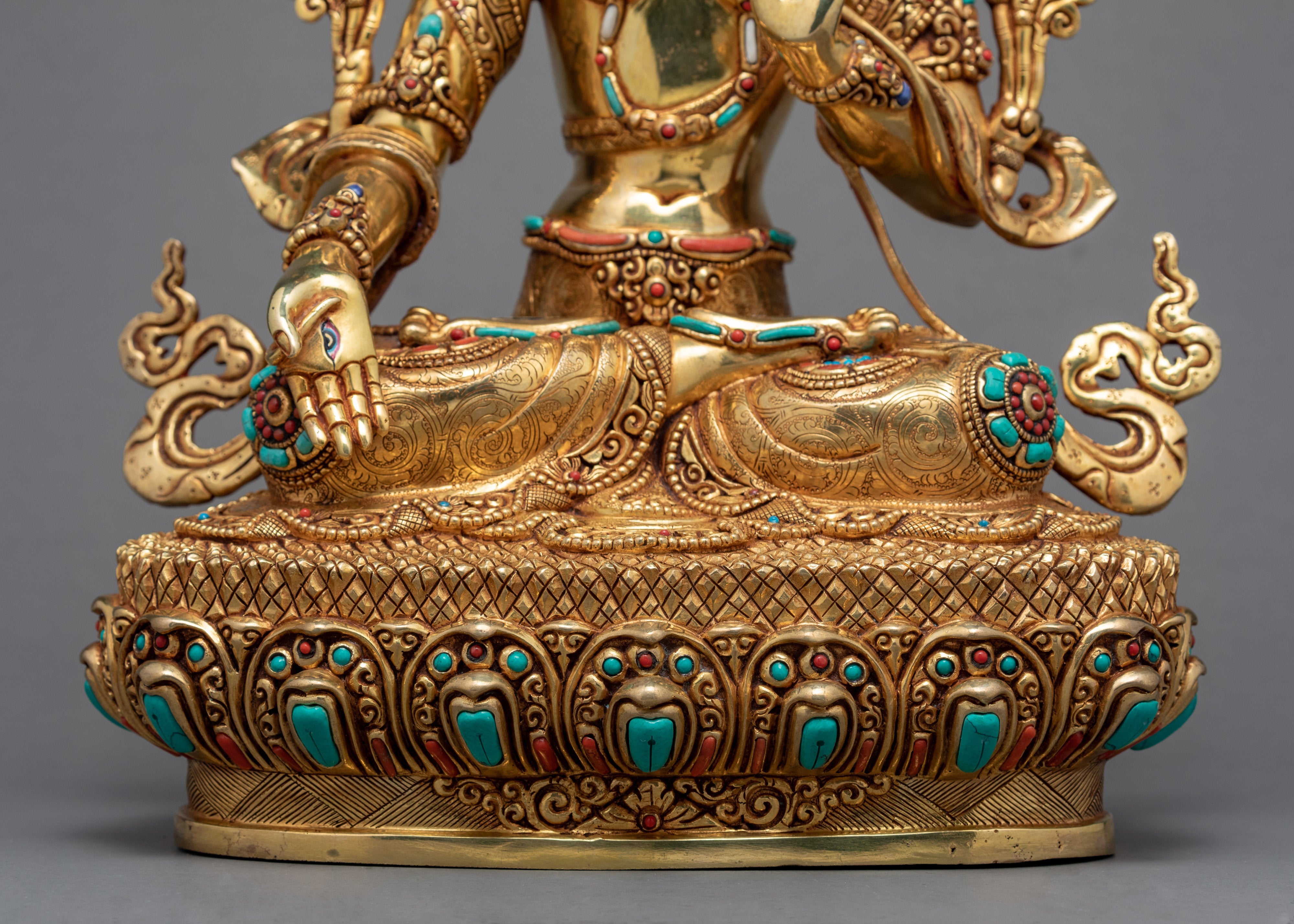 The White Tara Statue | Buddhist Deity Of Long Life And Good Health
