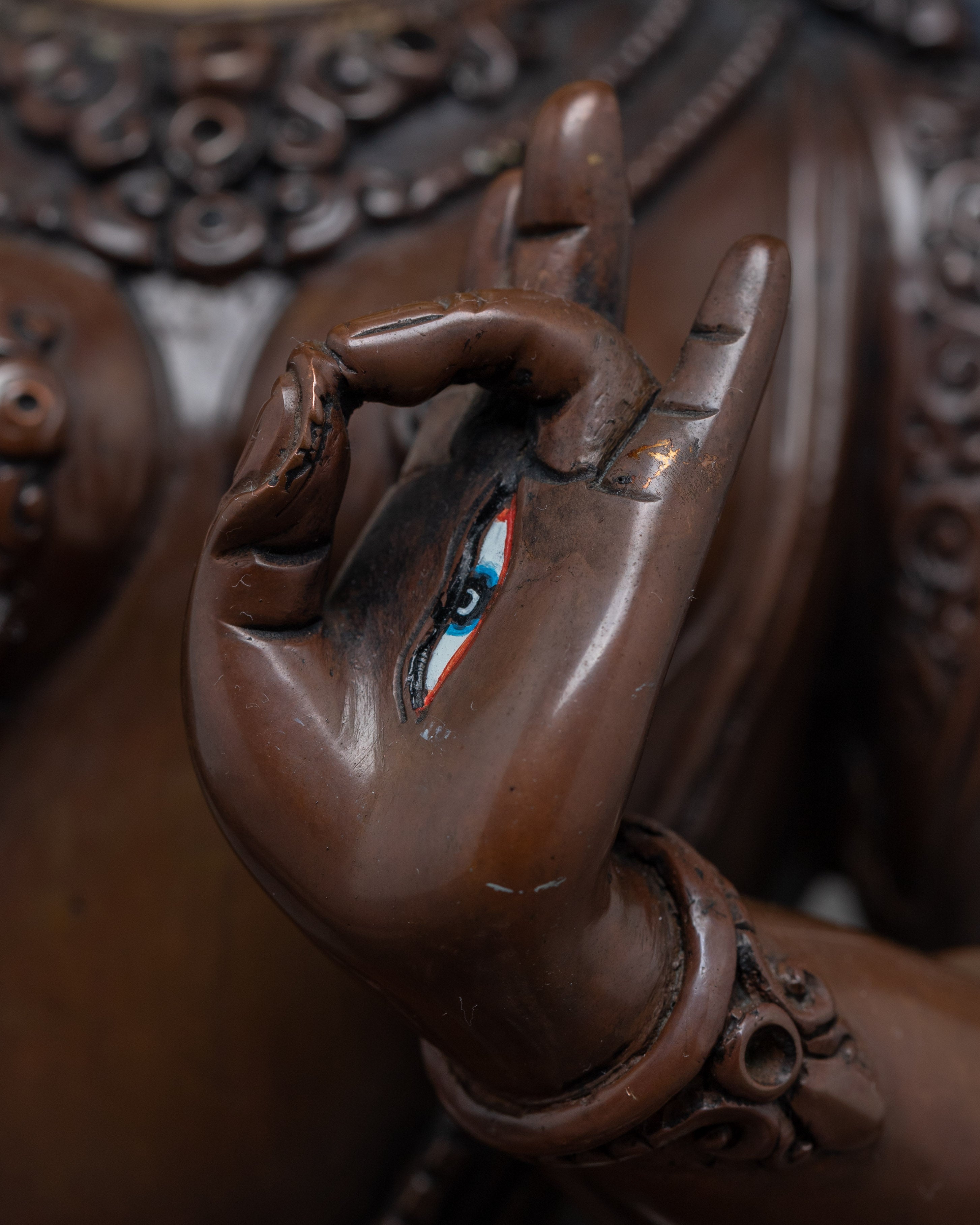 Buddhist White Tara Sculpture | Traditional Tibetan Buddhist Deity