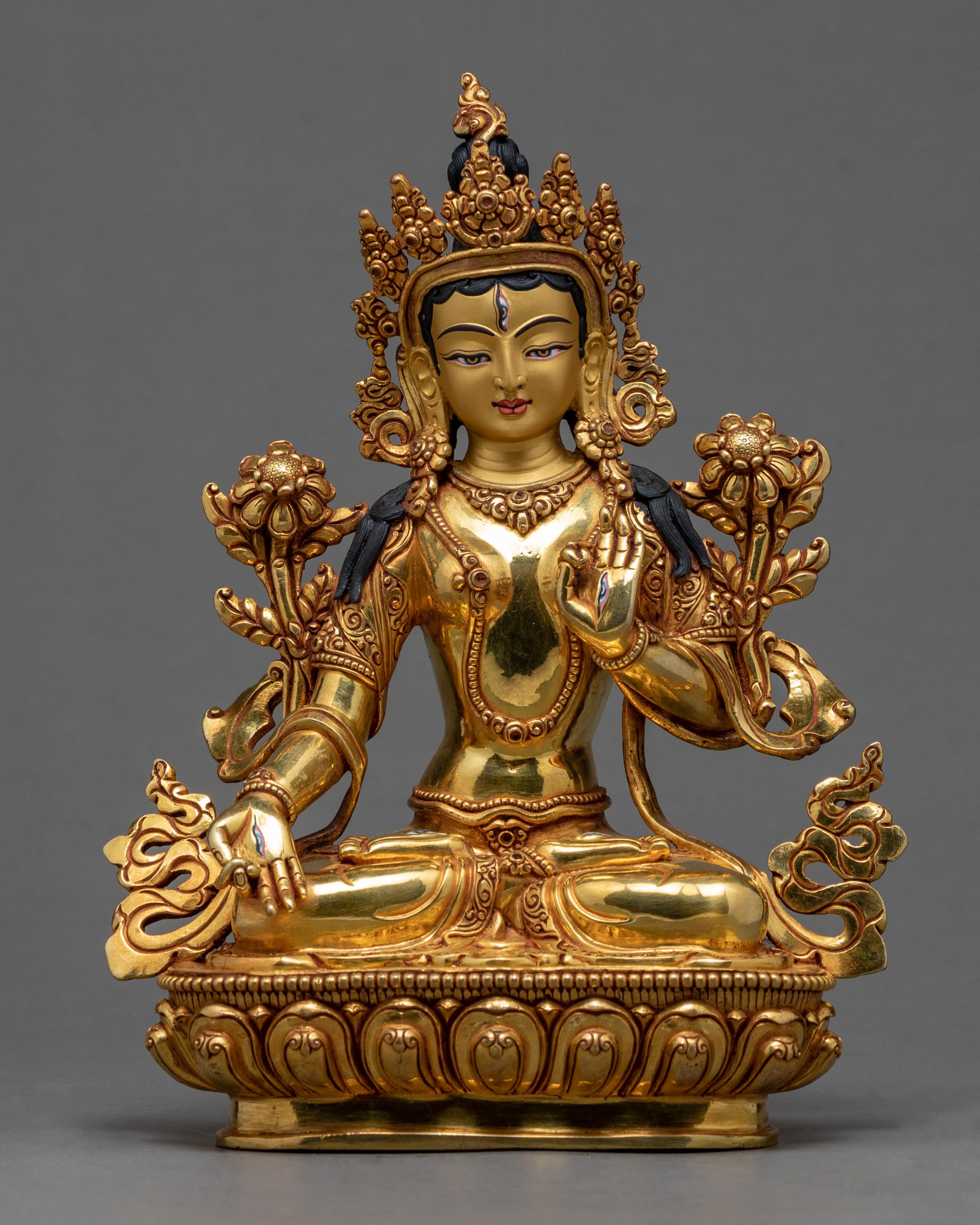 Compassion White Tara Statue
