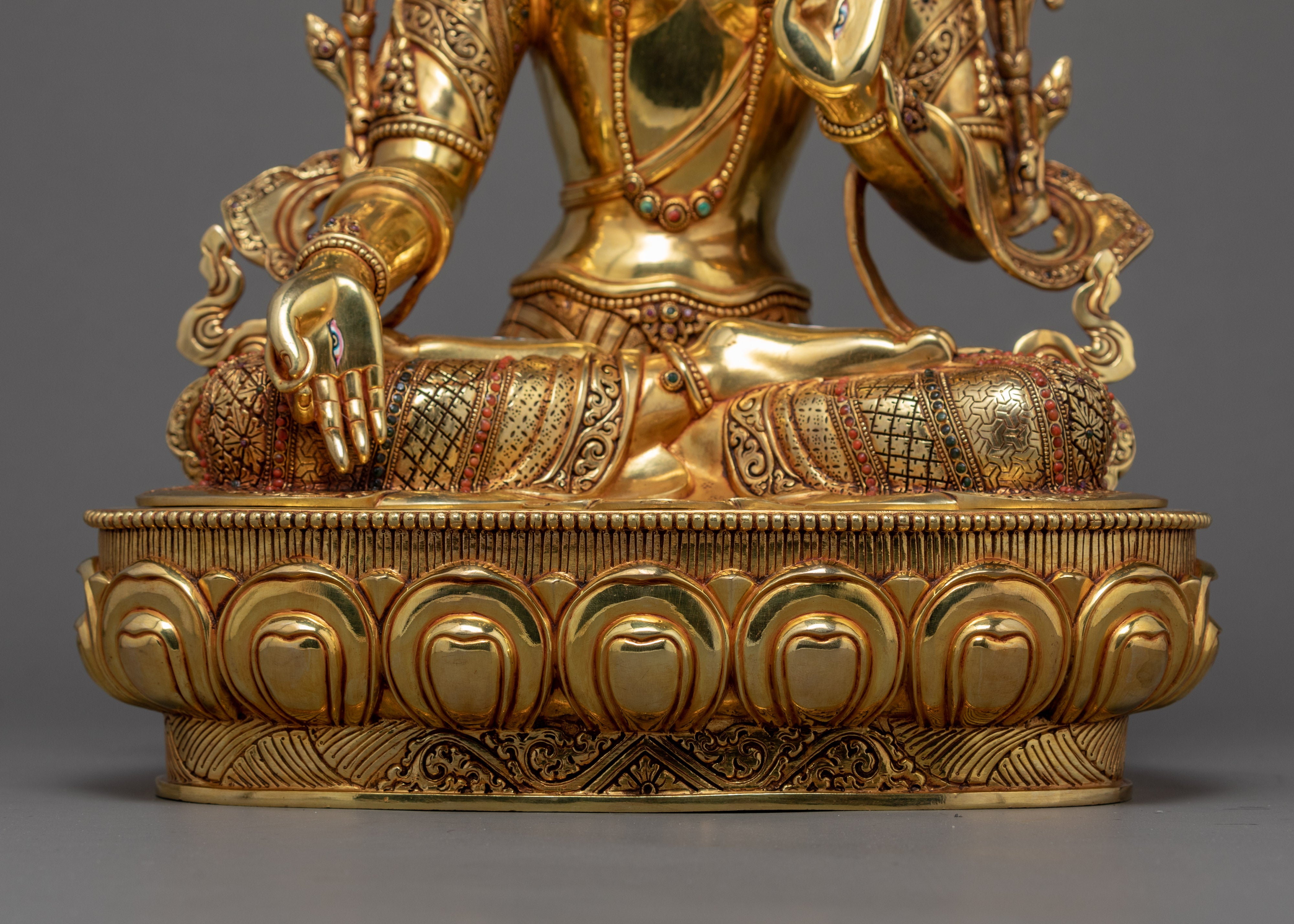 The White Tara Art | Traditional Himalayan Art of Nepal