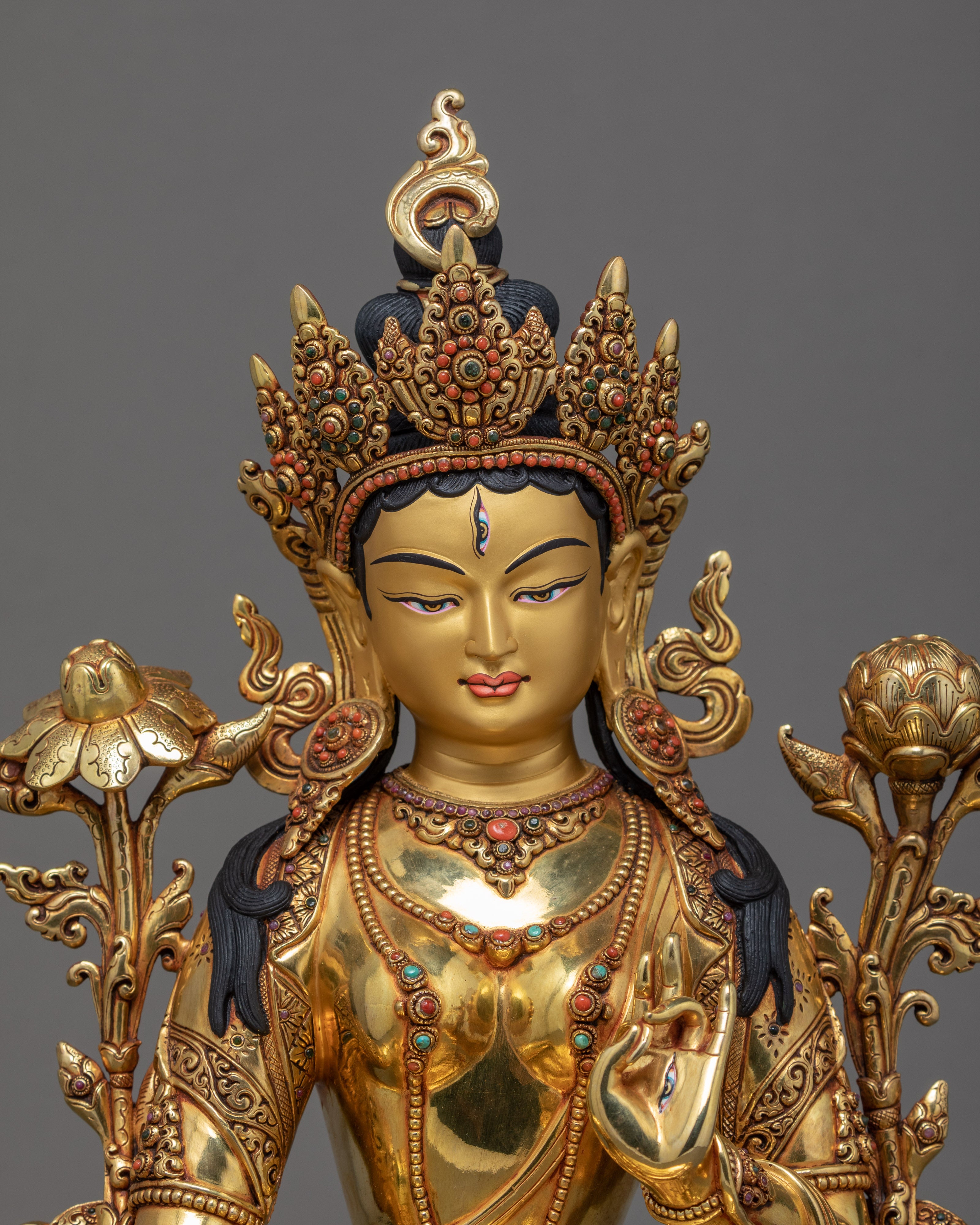 The White Tara Art | Traditional Himalayan Art of Nepal