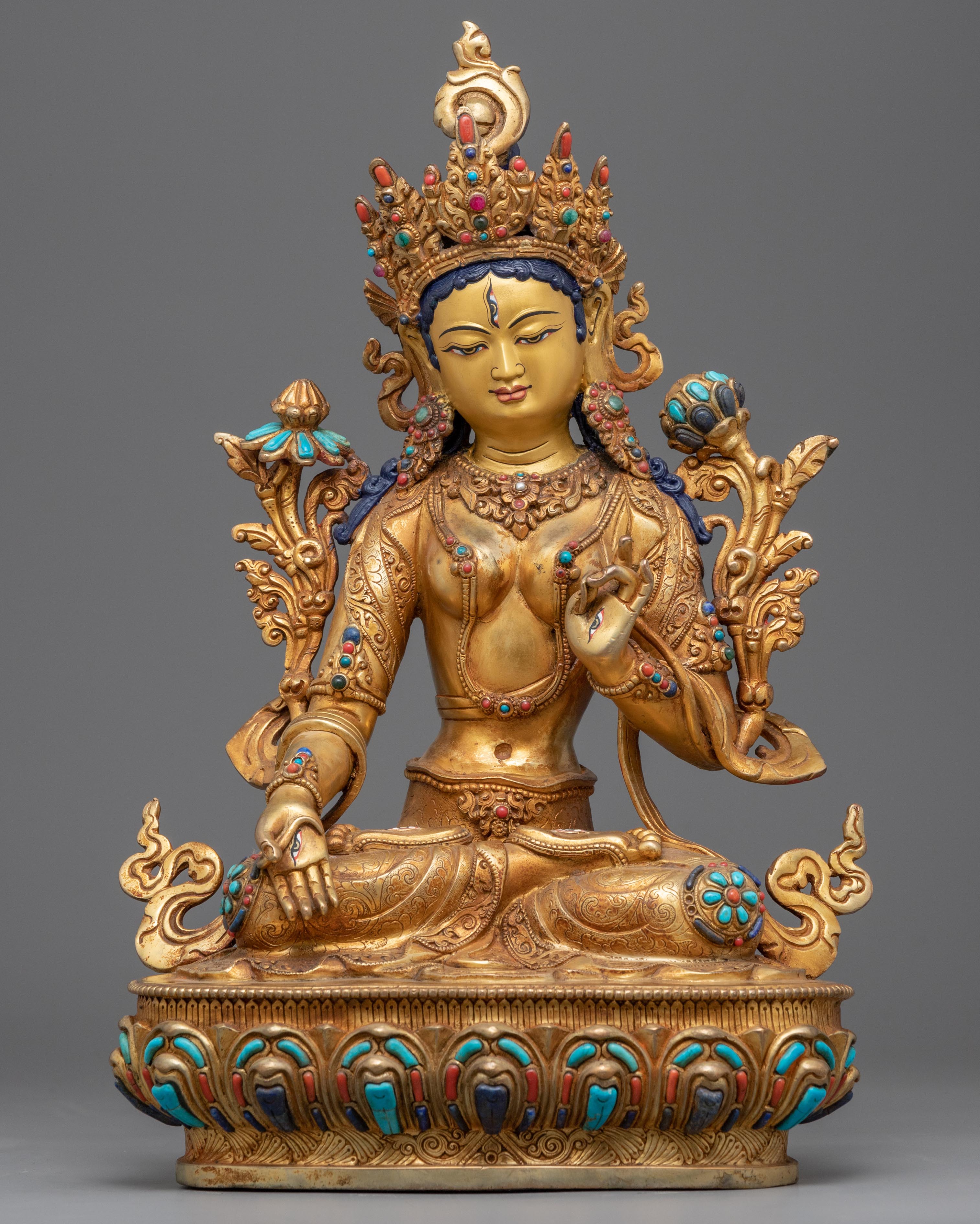 white tara deity of prosperity