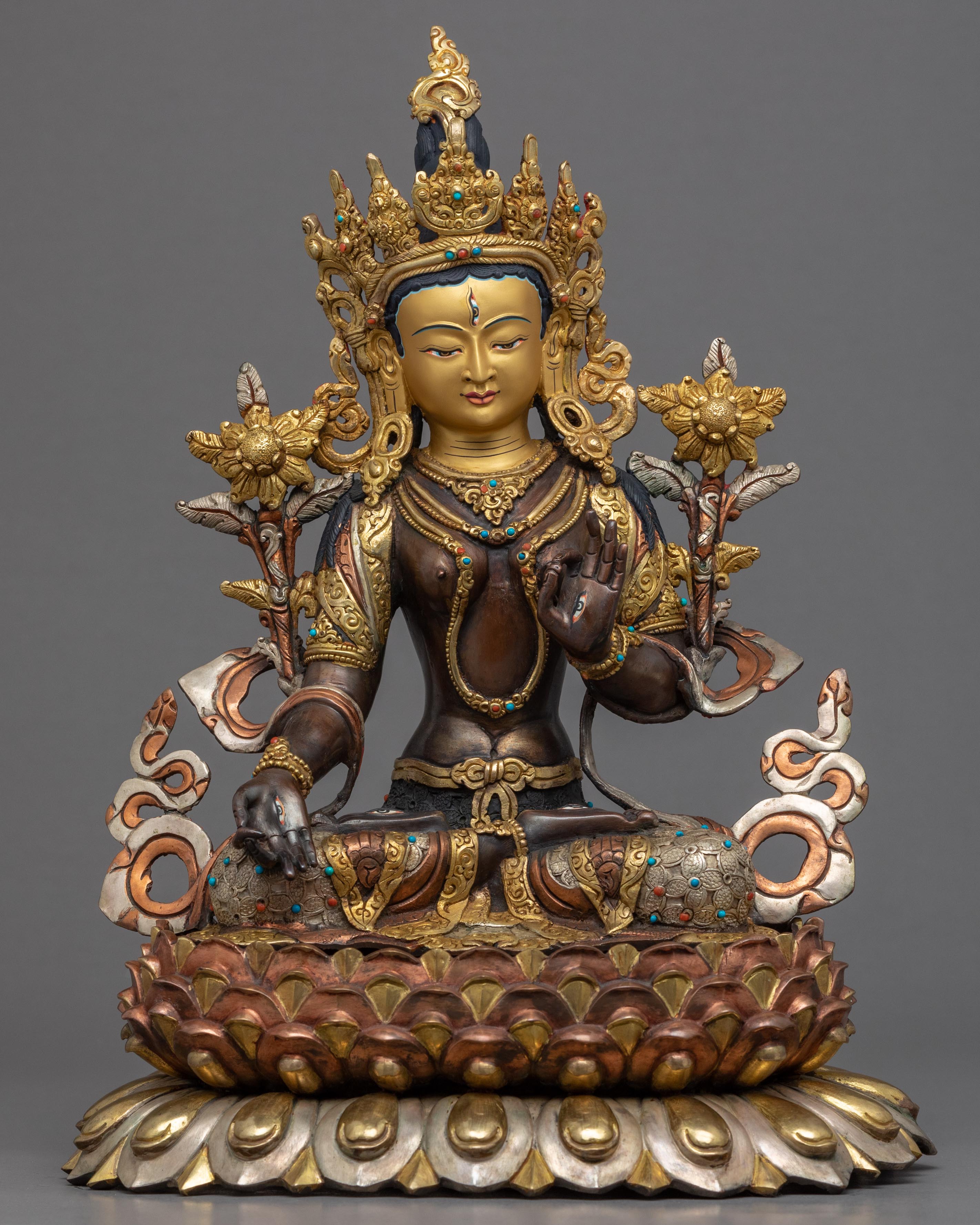 Goddess White Tara Statue