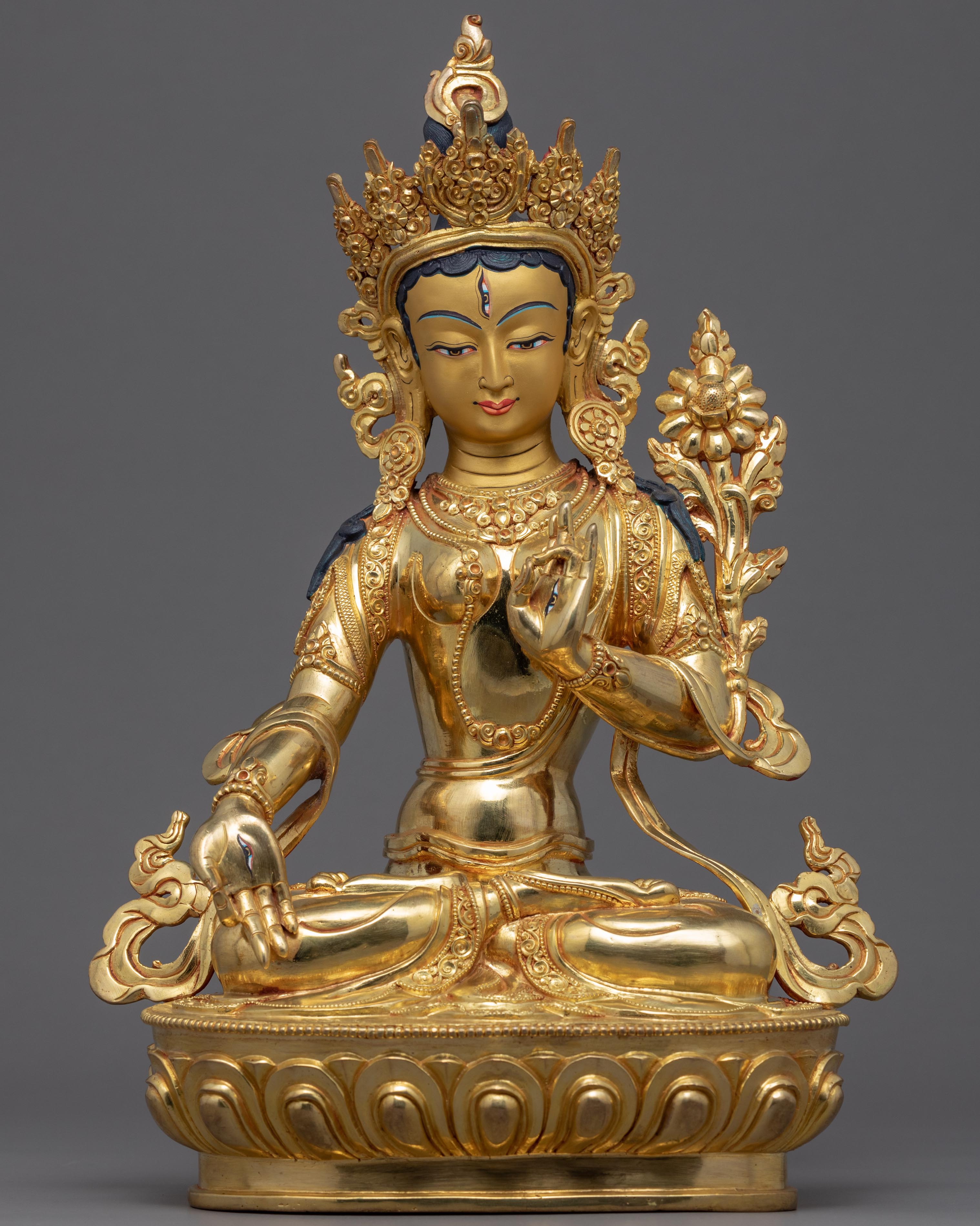 White Tara Buddha Statue