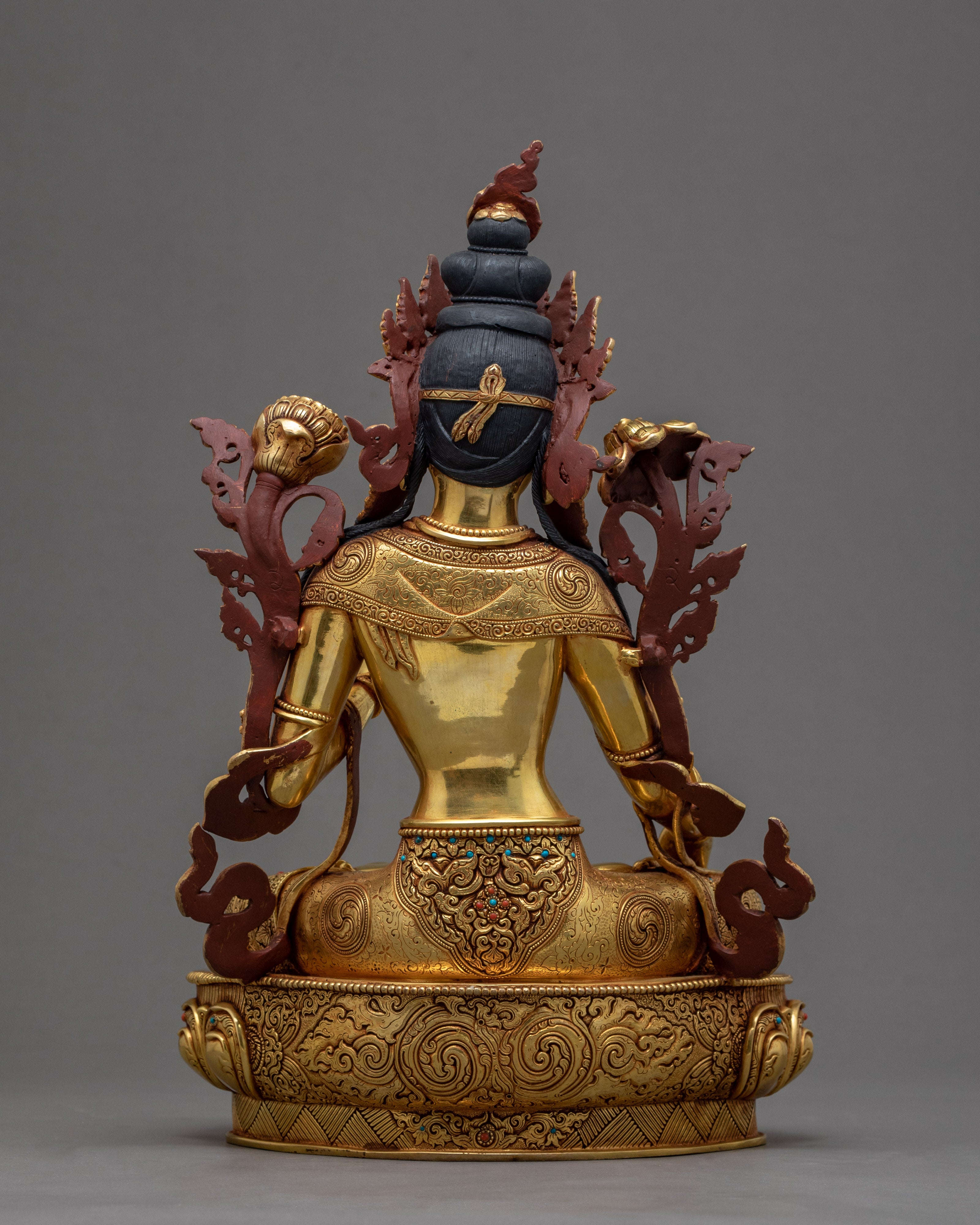Tibetan White Tara | Long Life Deity | Himalayan Art Statue