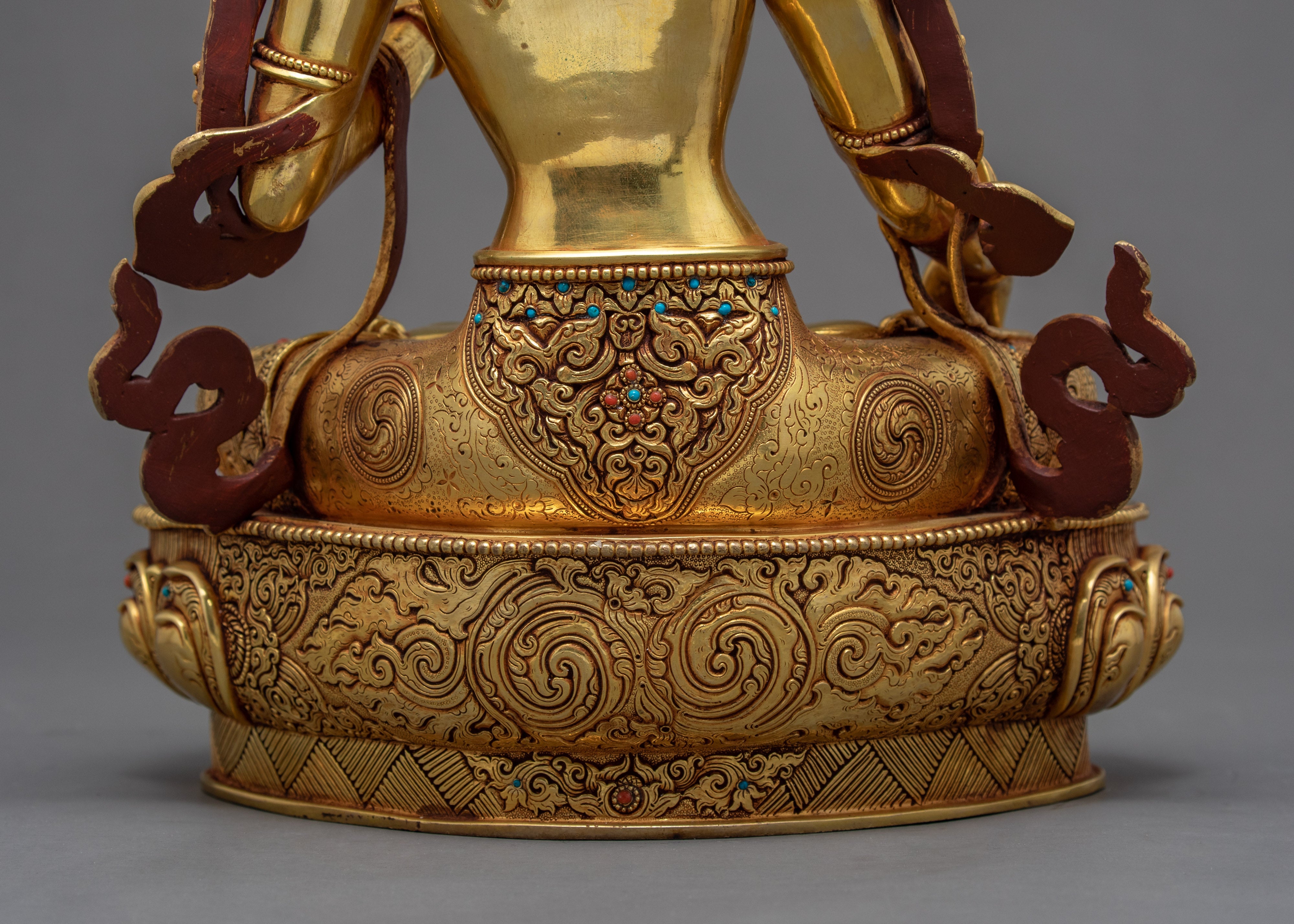 Tibetan White Tara | Long Life Deity | Himalayan Art Statue