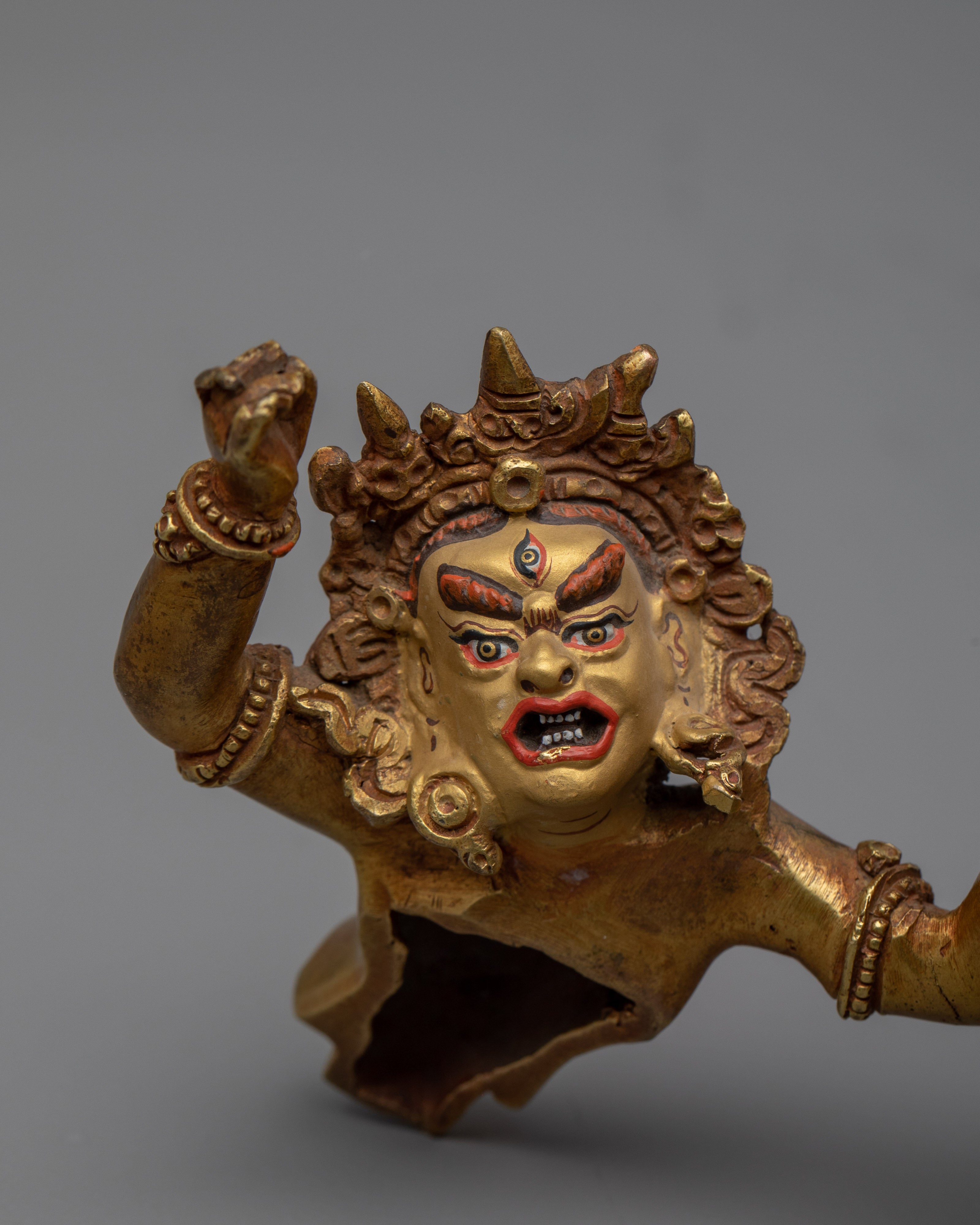 Hayagriva Mantra Practice Sculpture | Handmade in Nepal, Himalayan Buddhist Art