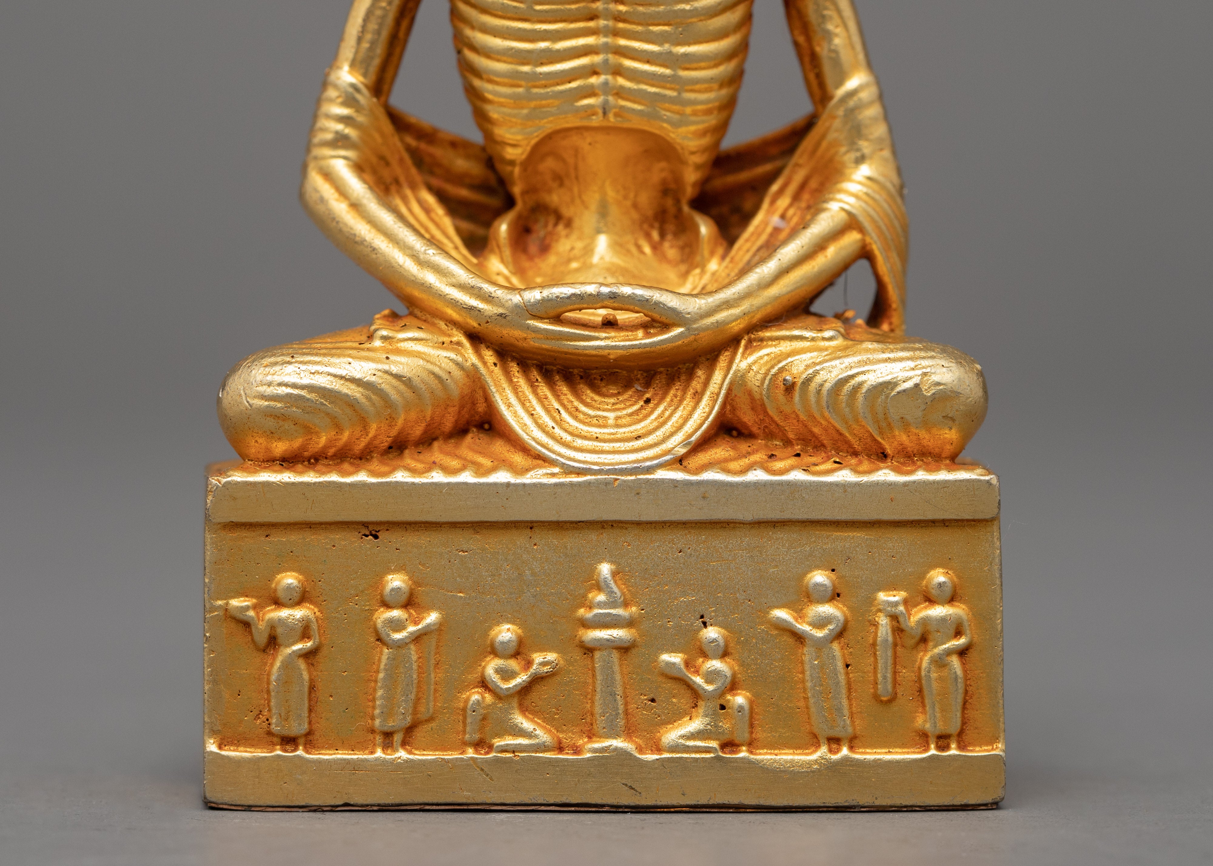 Fasting Shakyamuni Buddha Statue | Traditional Himalayan Artwork