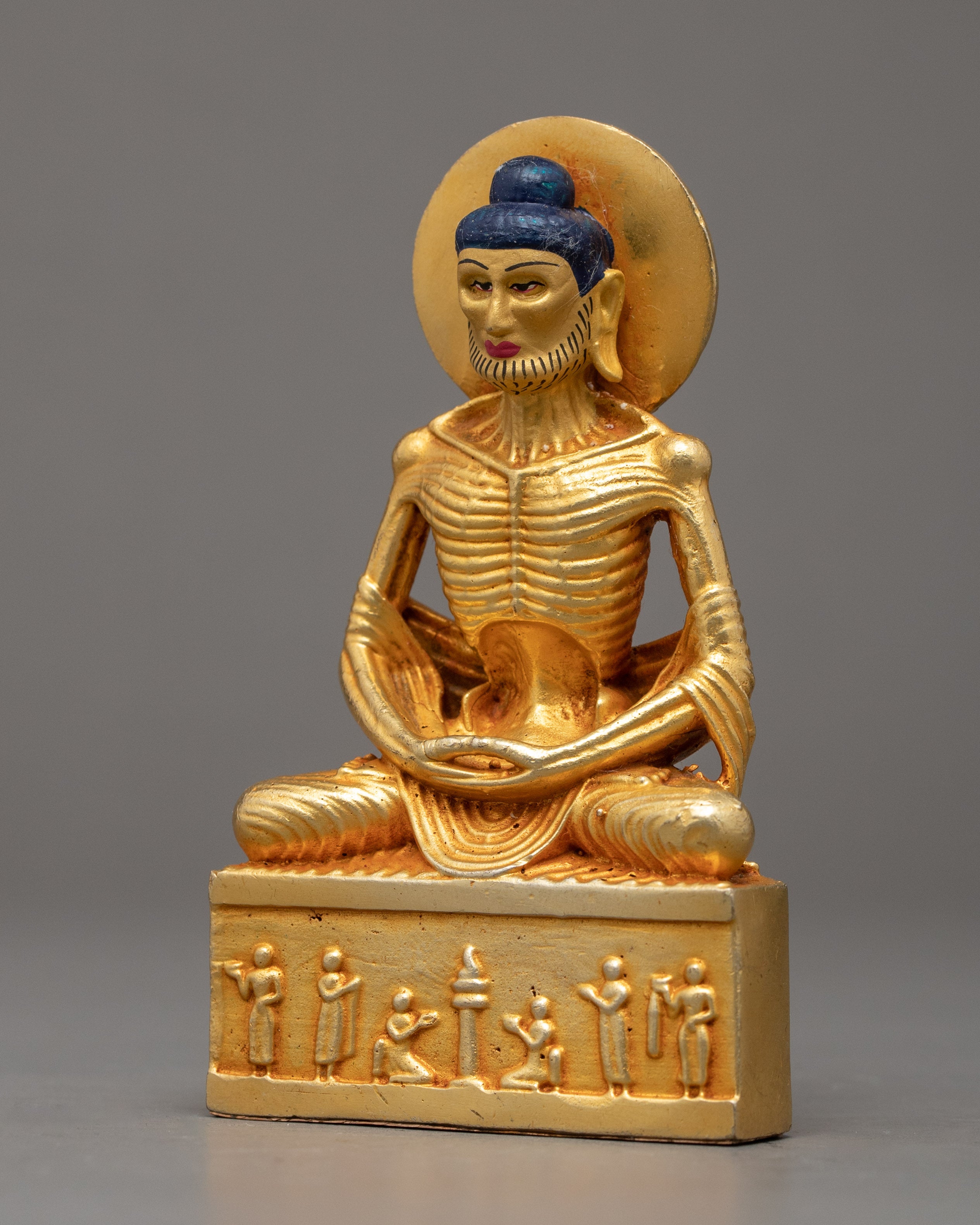 Fasting Shakyamuni Buddha Statue | Traditional Himalayan Artwork