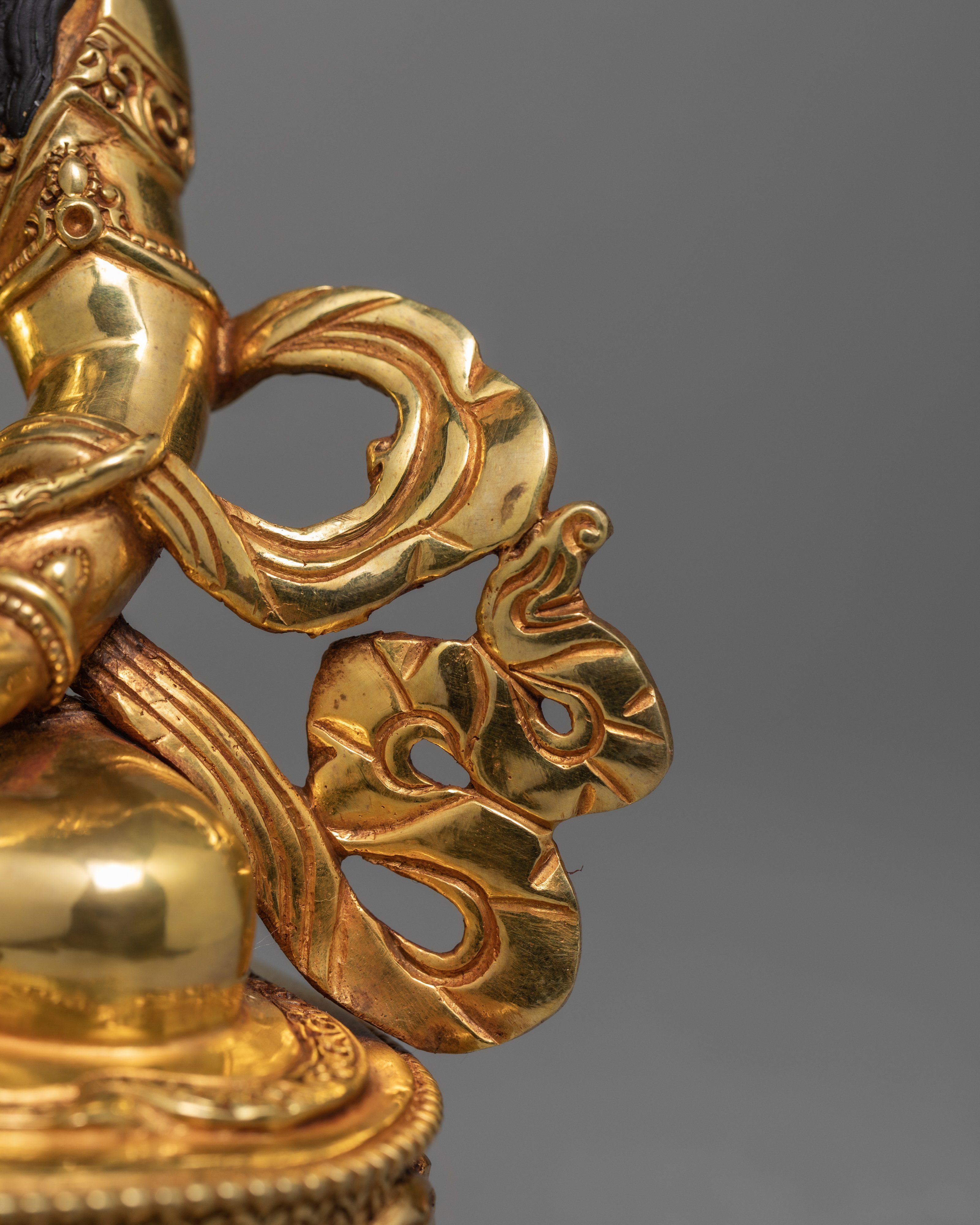 Jambala | Dzambhala Statue | Traditionally Hand carved Wealth Deity