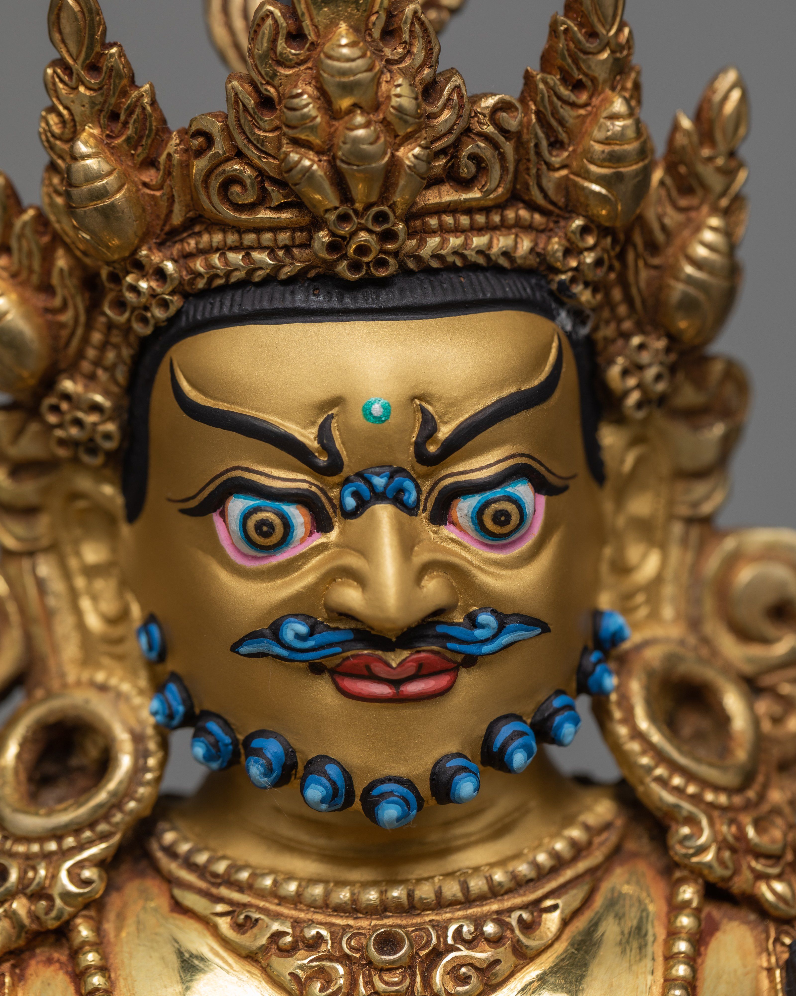 Jambala | Dzambhala Statue | Traditionally Hand carved Wealth Deity