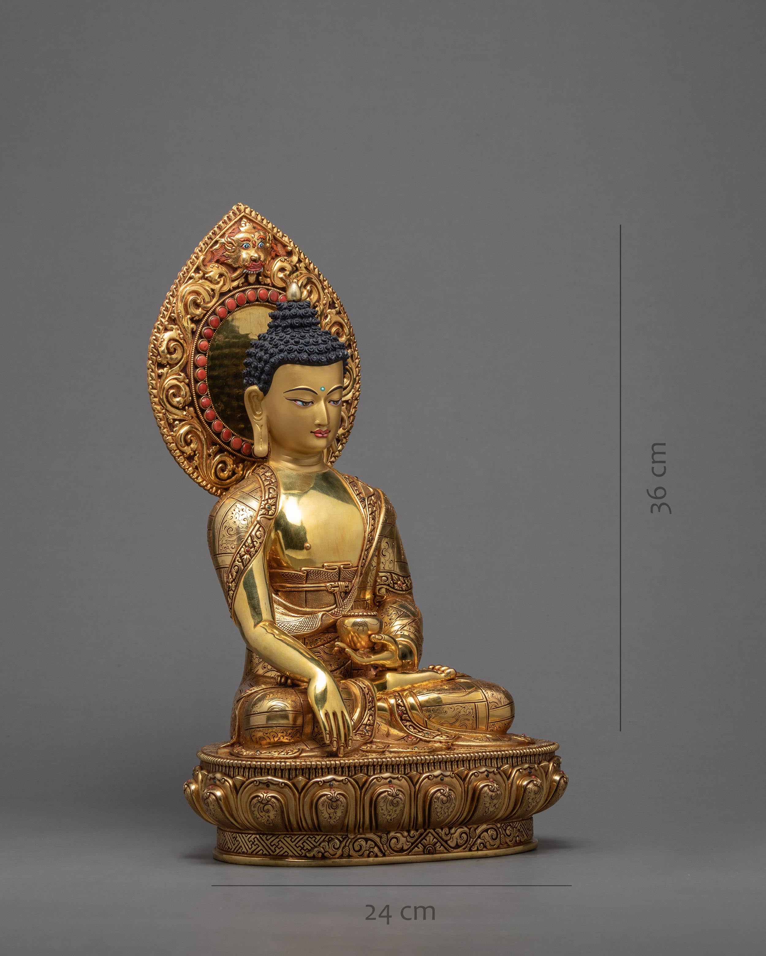The Shakyamuni Buddha Sculpture | Handmade Gautam Buddha Statue
