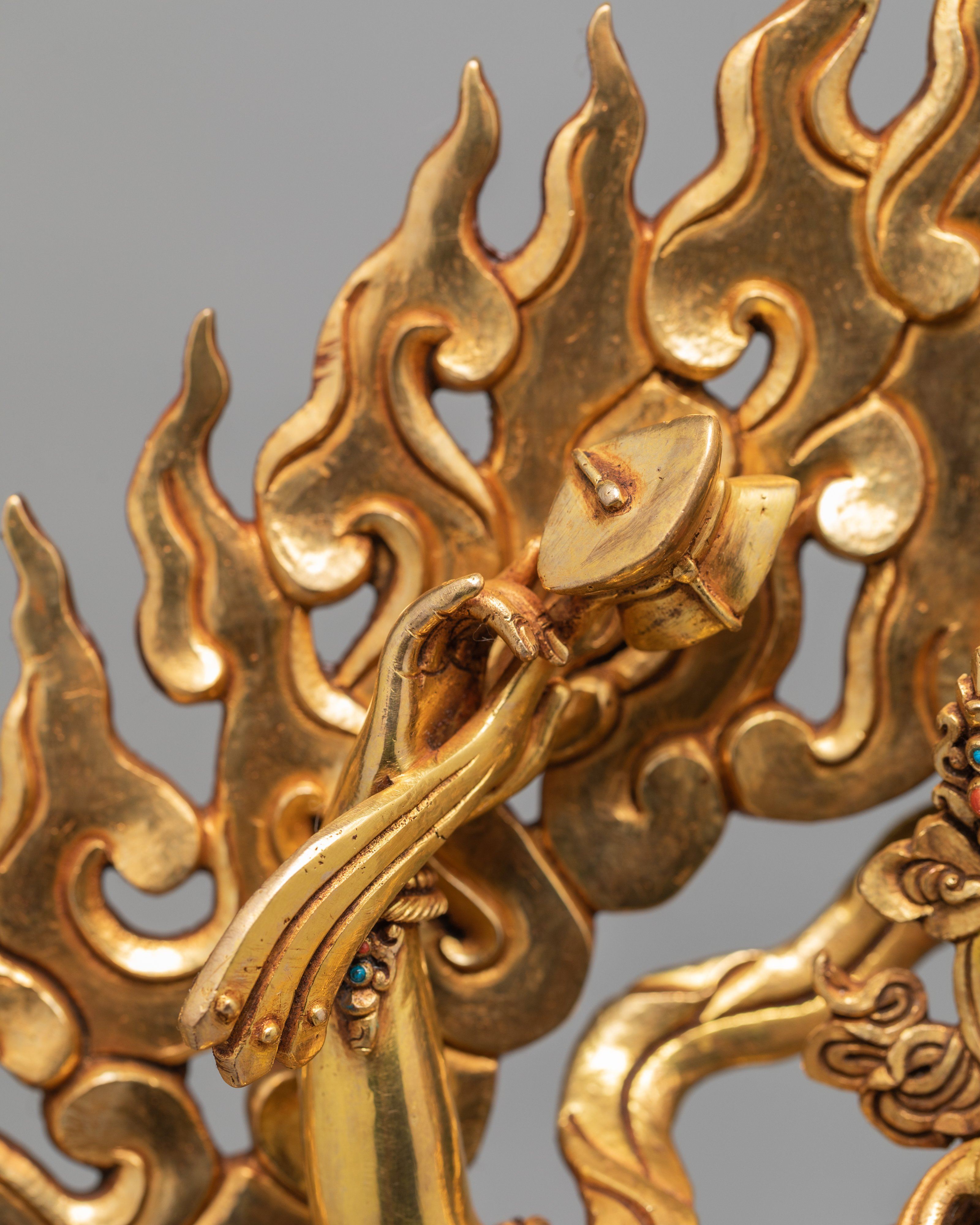 Machig Labdron | 24K Gold Gilded Yogini Statue