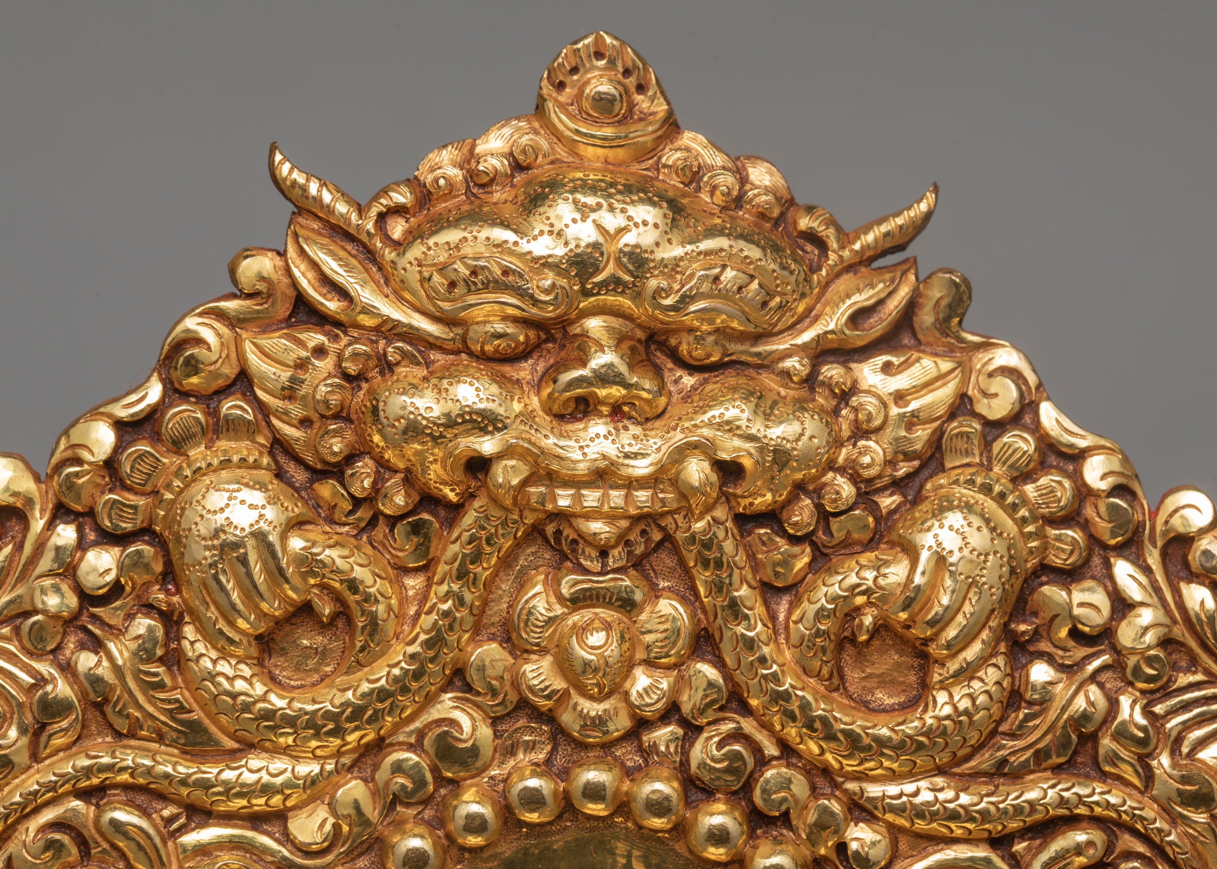 Manjushri in Throne | Manjushree Statue | 24K Gold Gilded Statue | Himalayan Art