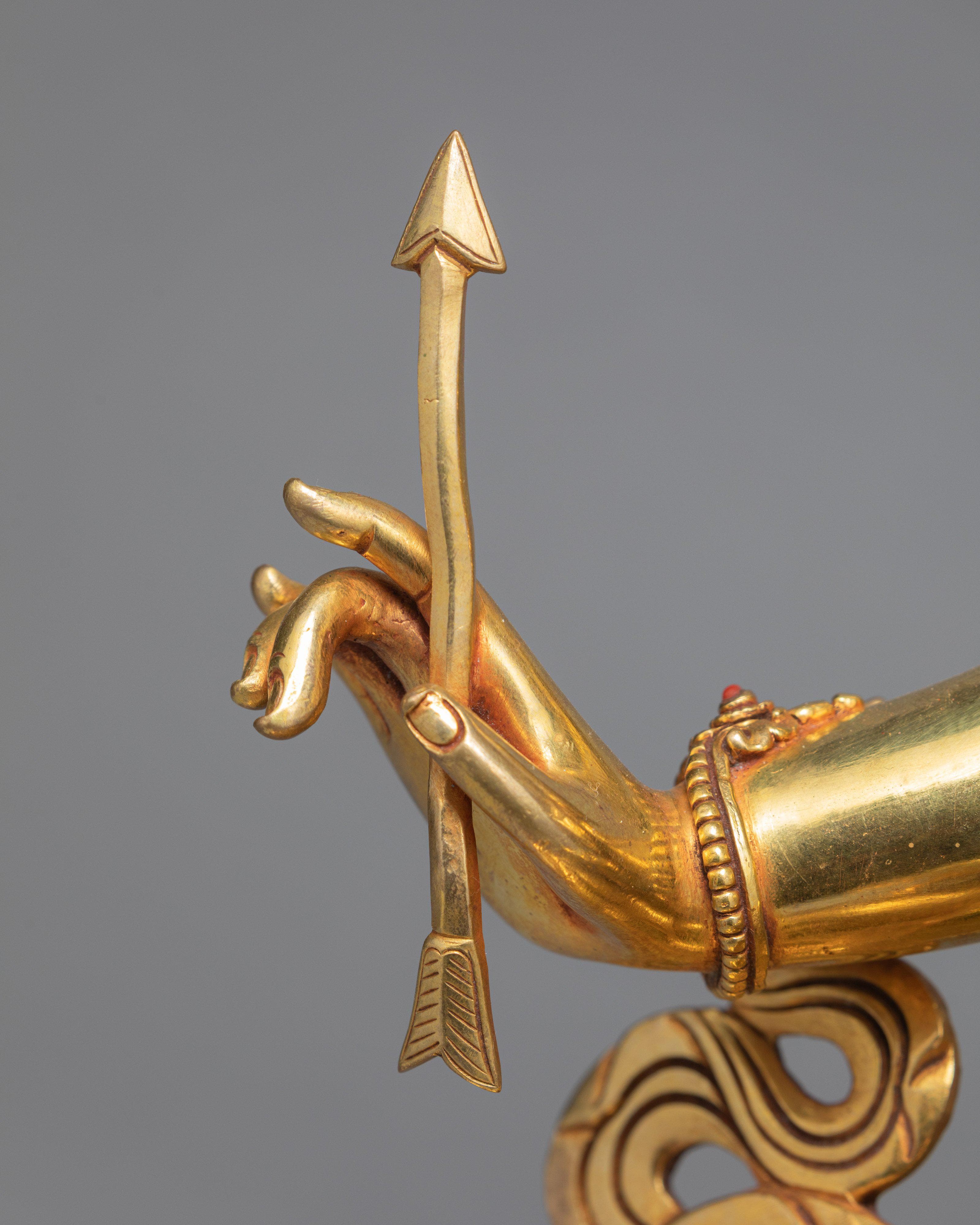 Rare Namgyalma (Ushnishavijaya ) Statue, Tibetan Buddhist Statue