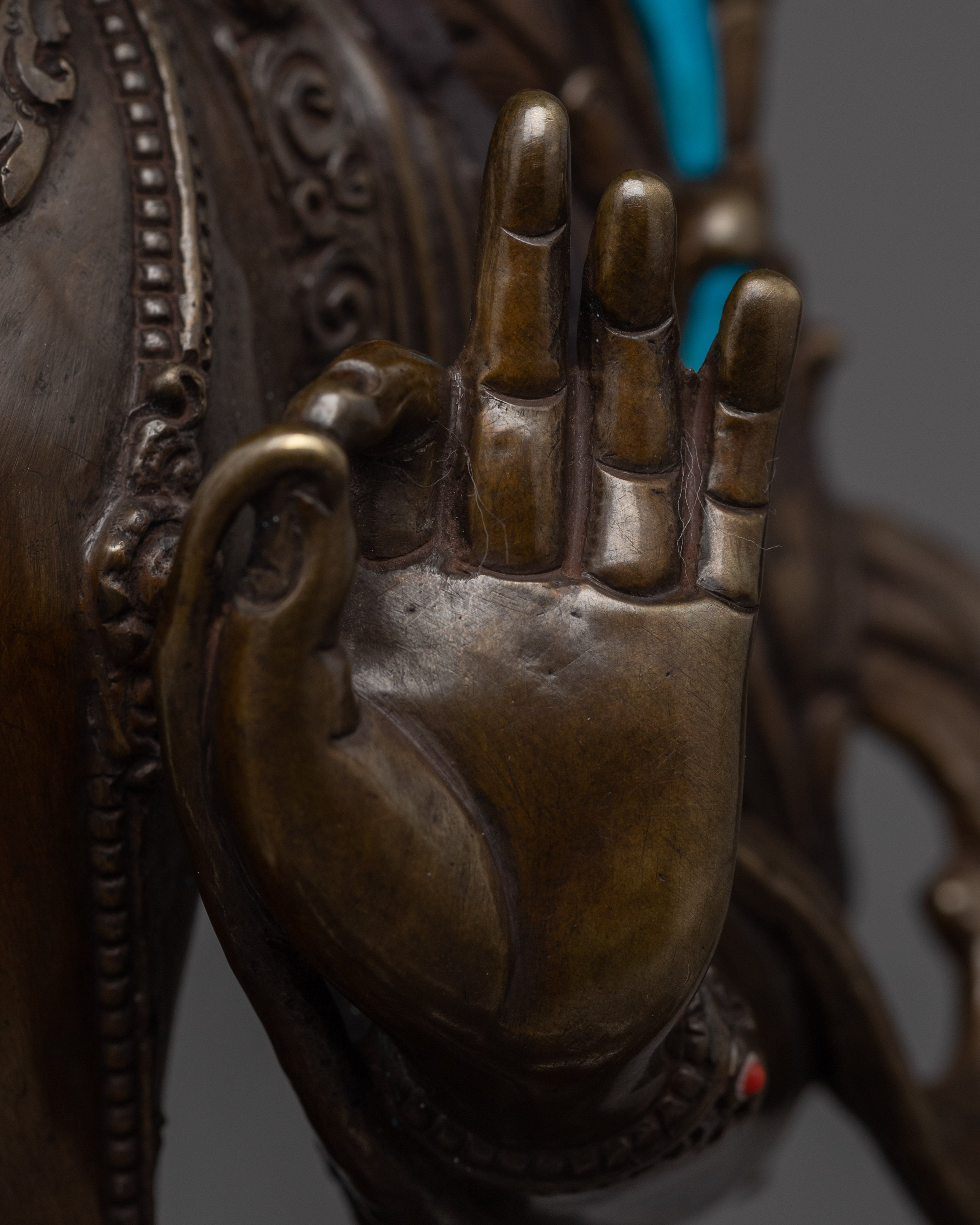 Bodhisattva Manjushri Statue | Himalayan Sculpture of Bodhisattva of Wisdom