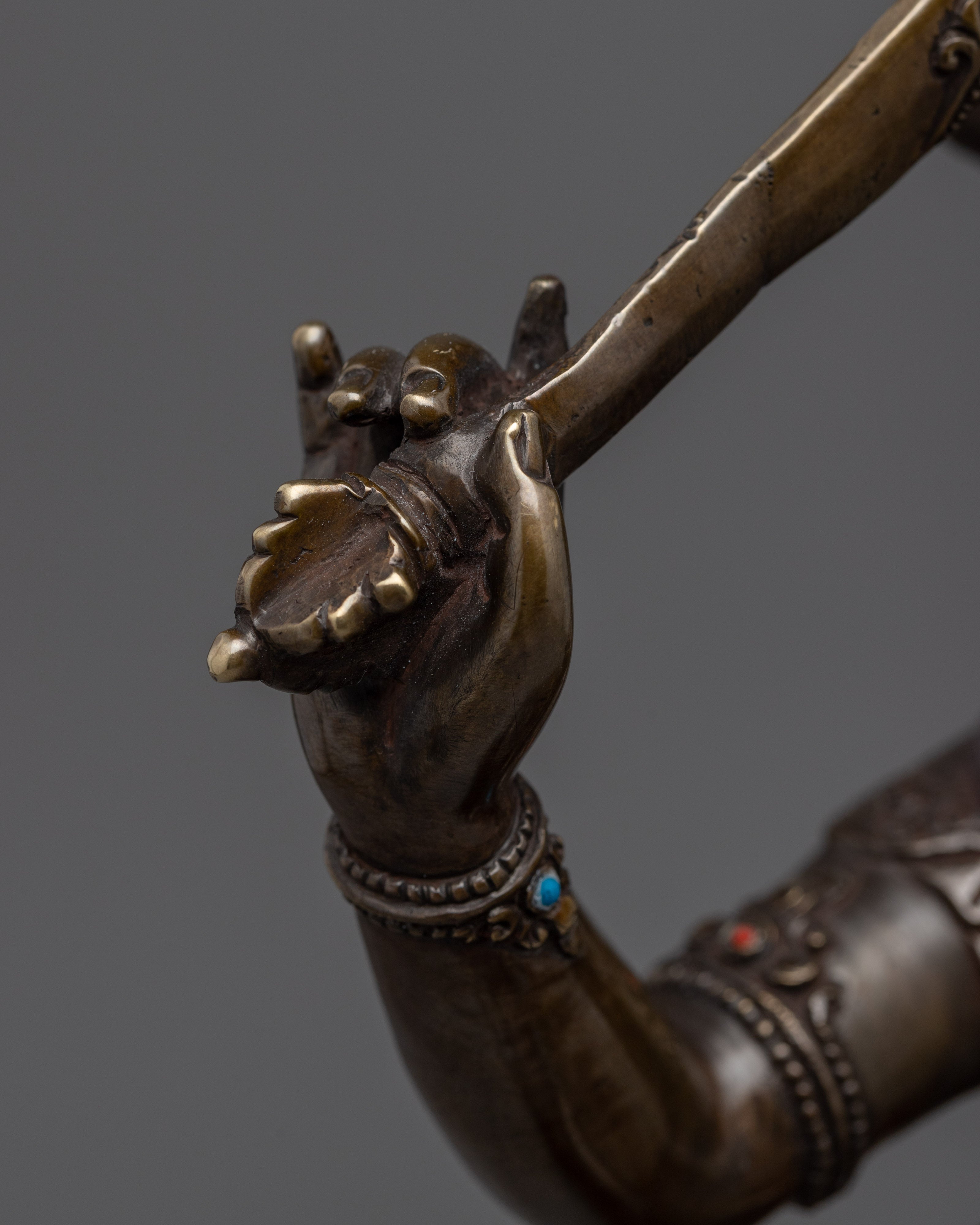 Bodhisattva Manjushri Statue | Himalayan Sculpture of Bodhisattva of Wisdom